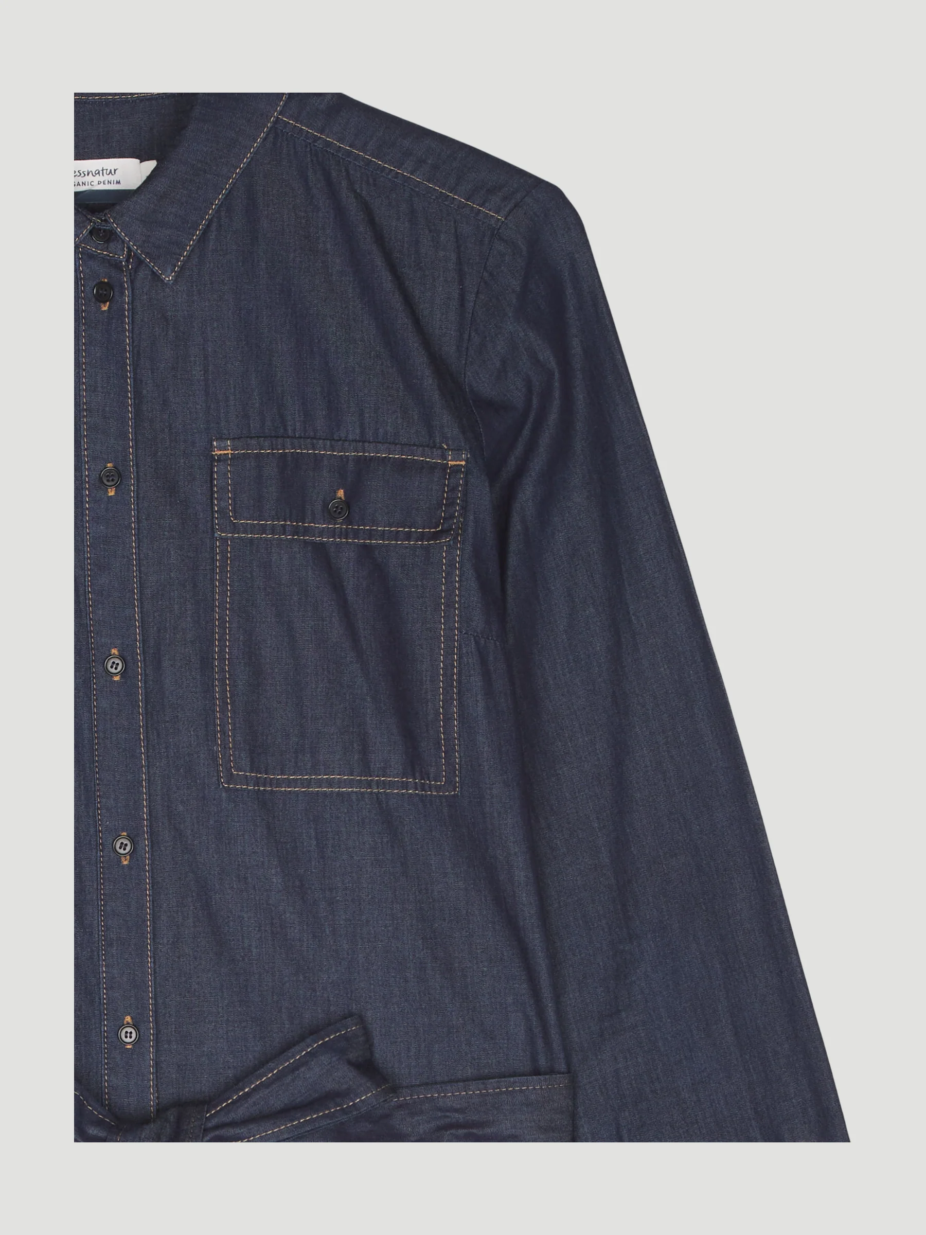 Secondhand Jeanskleid aus reiner Bio-Baumwolle - Image 3