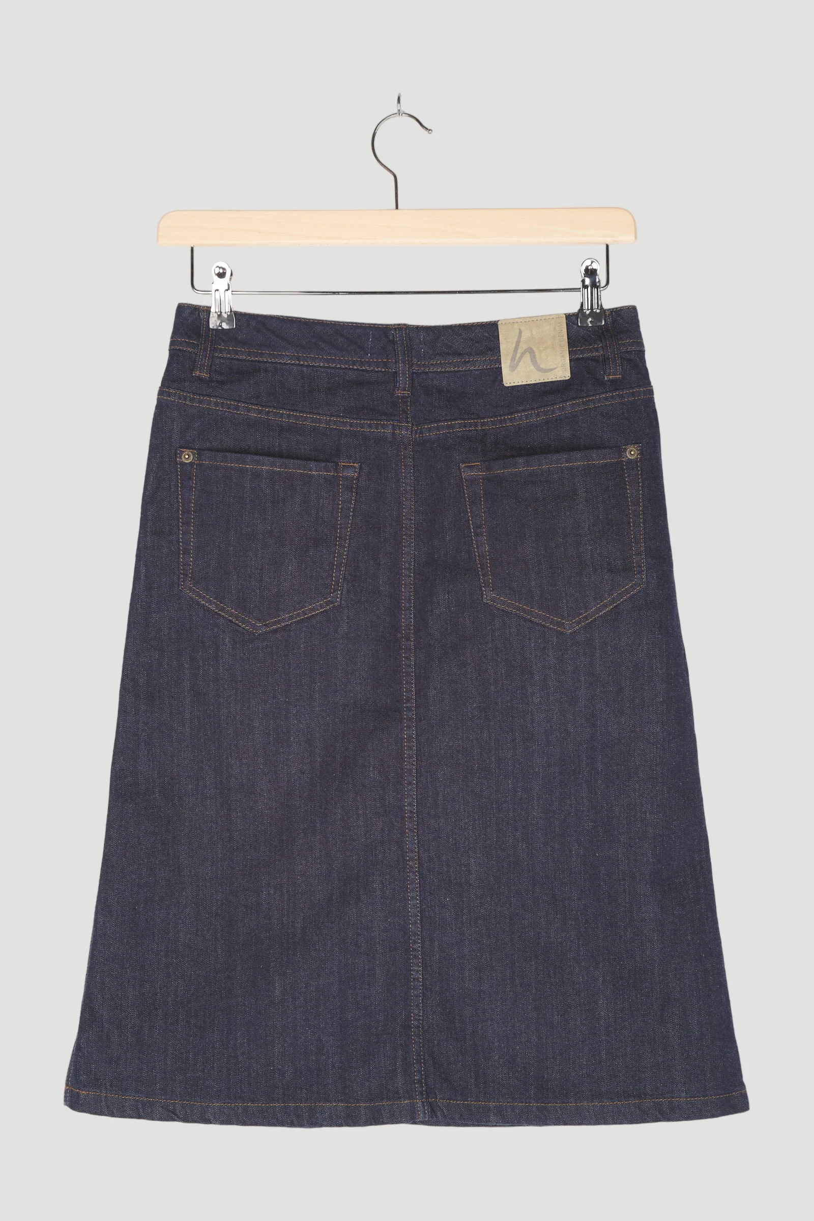 Secondhand Jeansrock aus Bio-Baumwolle - Image 2