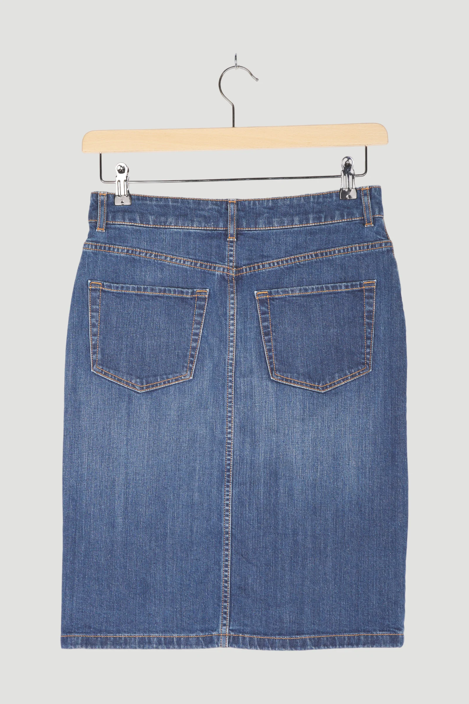 Secondhand Jeansrock aus Bio-Denim - Image 2