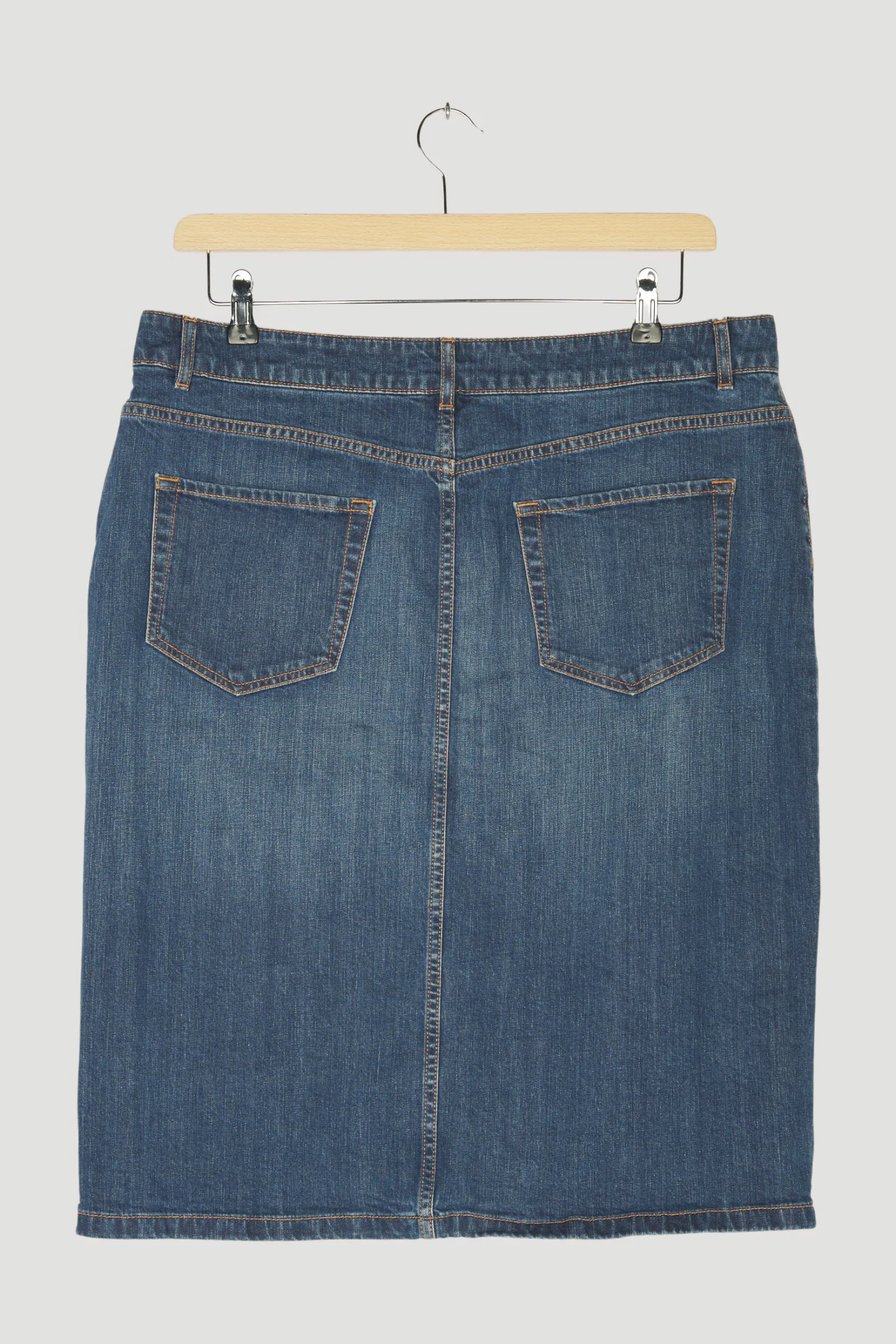 Secondhand Jeansrock aus Bio-Denim - Image 5