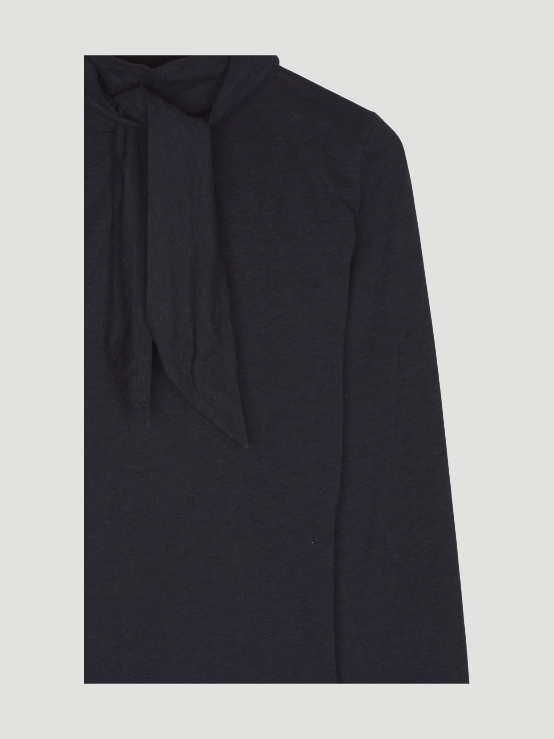 Secondhand Jersey-Bluse aus Bio-Baumwolle mit Schurwolle - Image 3