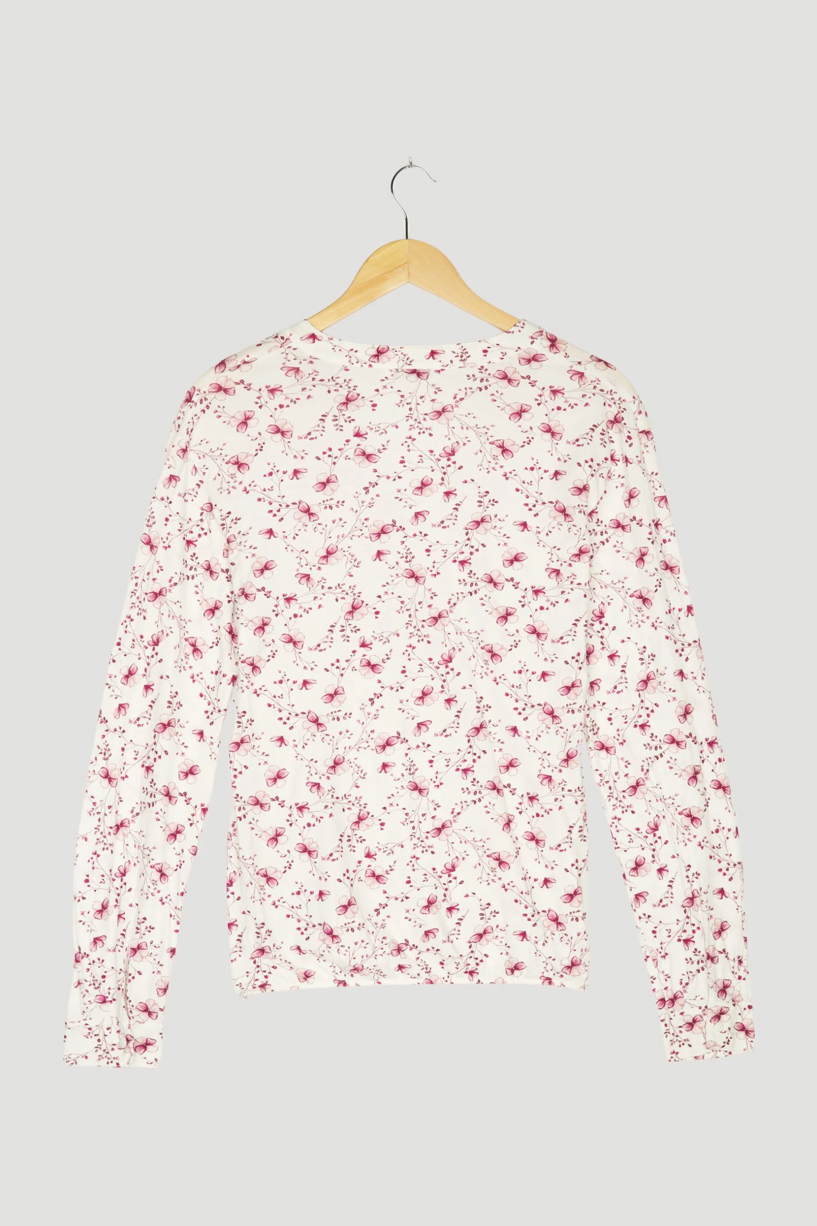 Secondhand Jersey-Bluse aus reiner Bio-Baumwolle - Image 2