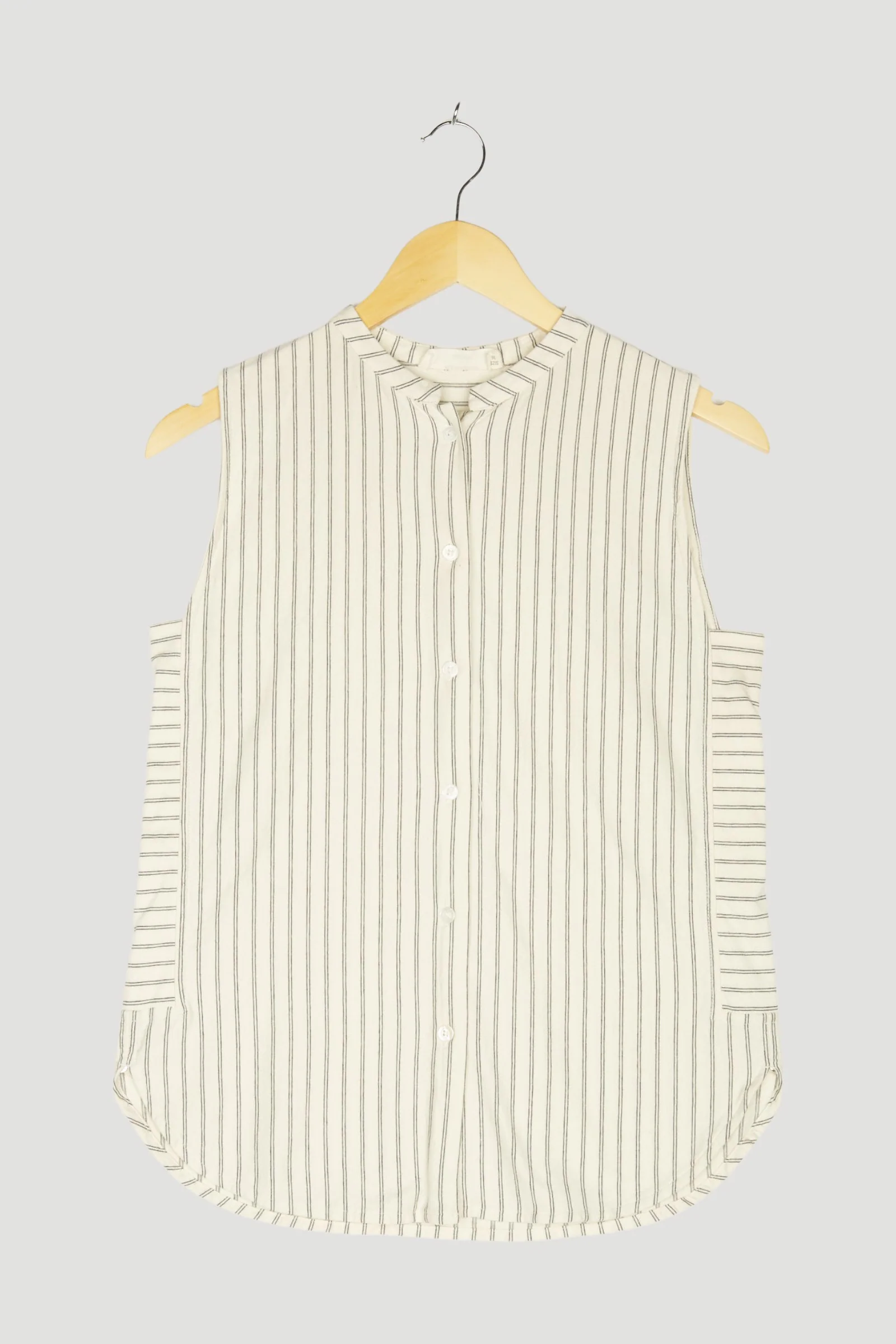 Secondhand Jersey-Bluse aus reiner Bio-Baumwolle