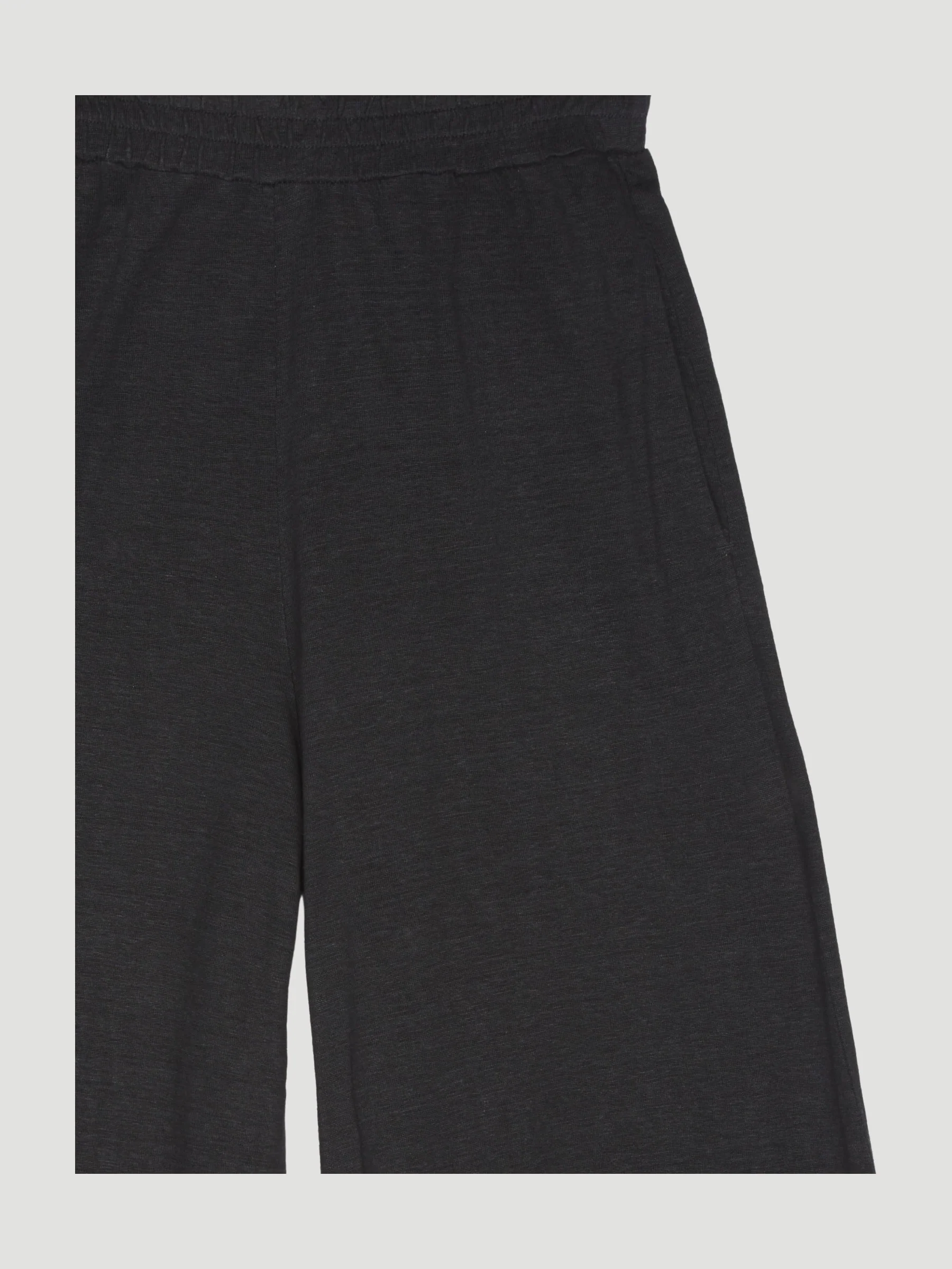 Secondhand Jersey-Hose wide leg aus reinem Hanf - Image 3