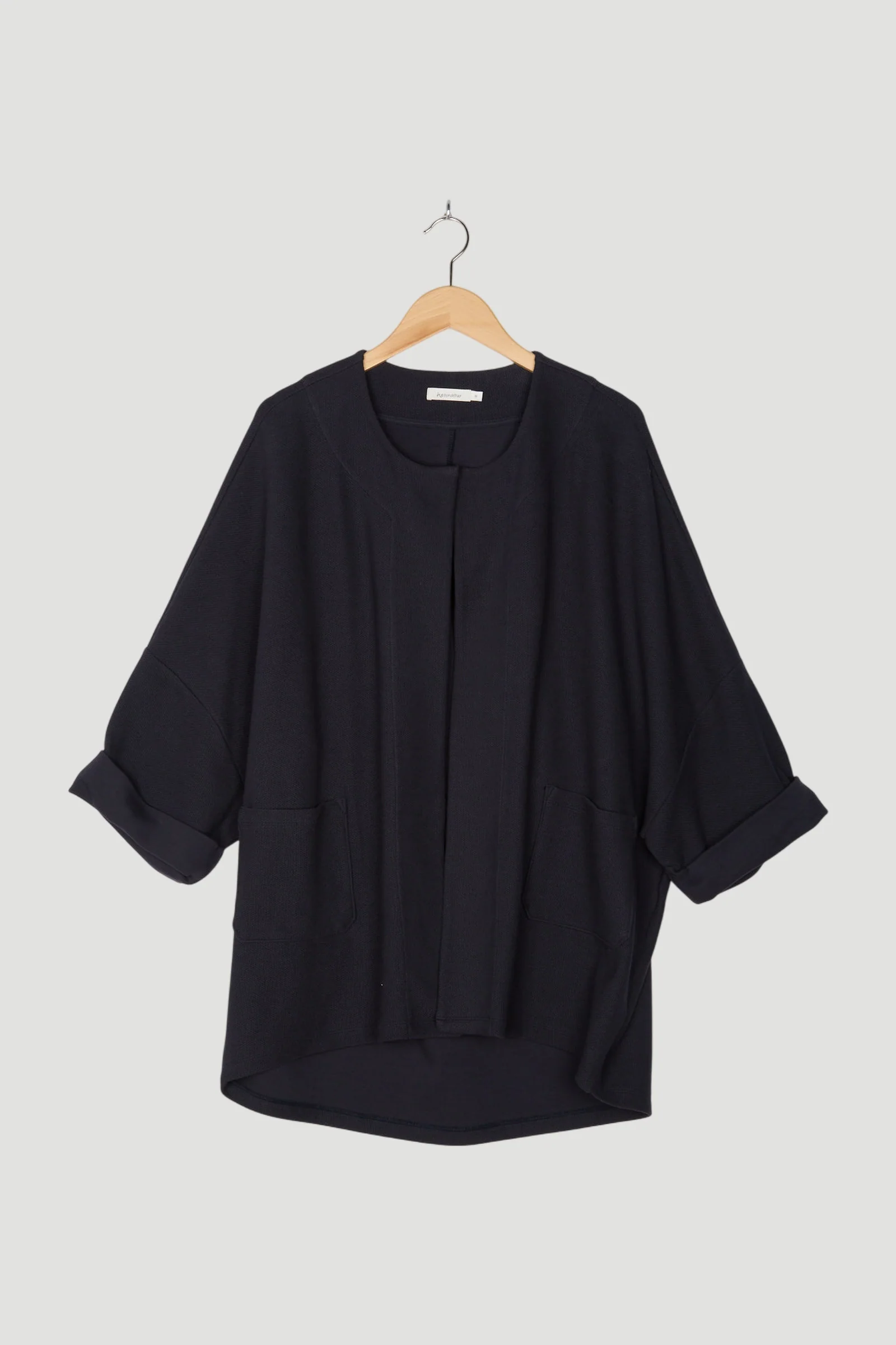Secondhand Jersey-Jacke aus Bio-Baumwolle