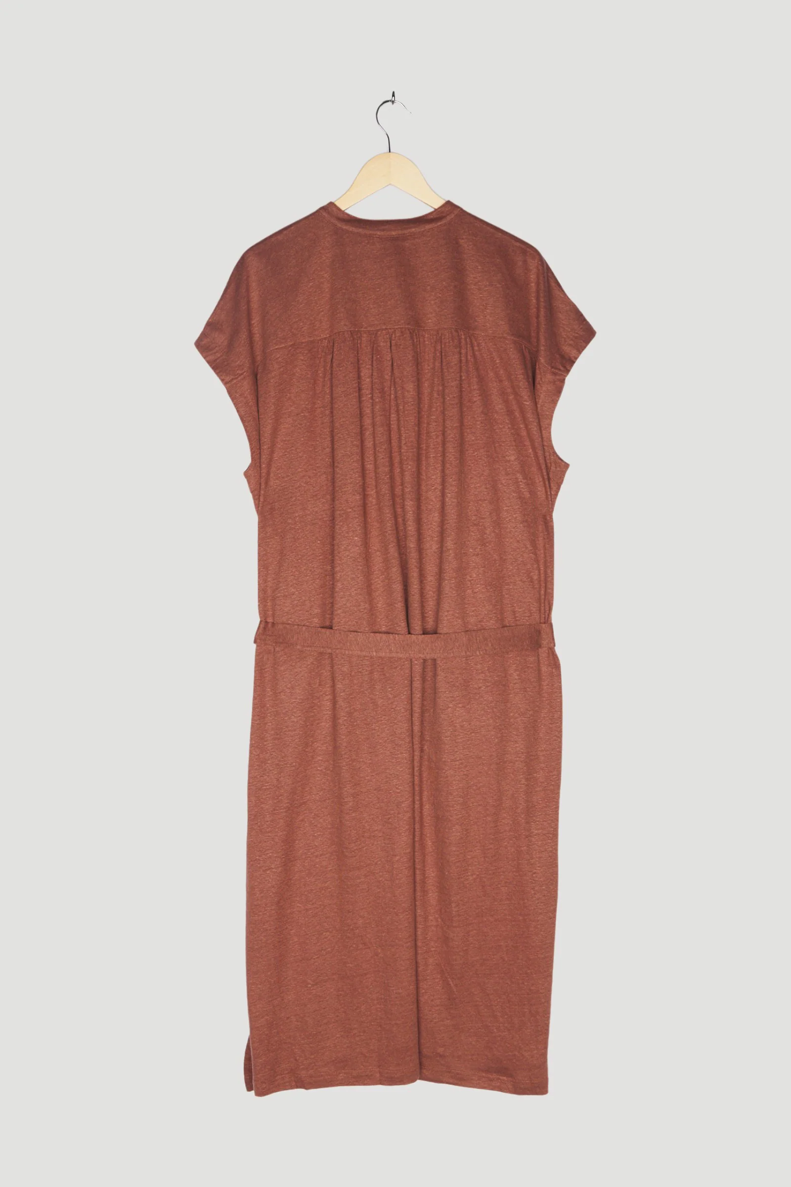 Secondhand Jersey-Kleid aus reinem Leinen - Image 2