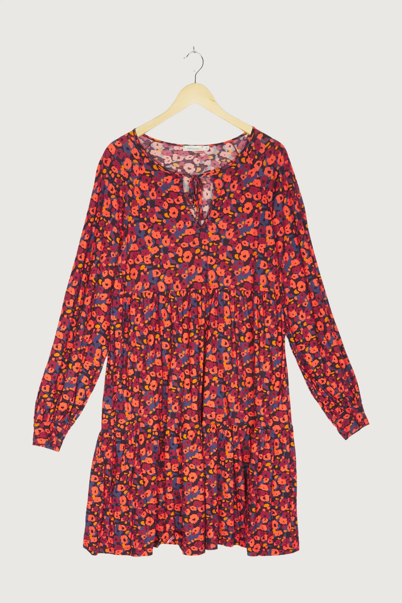Secondhand Jersey-Kleid aus reiner Bio-Baumwolle