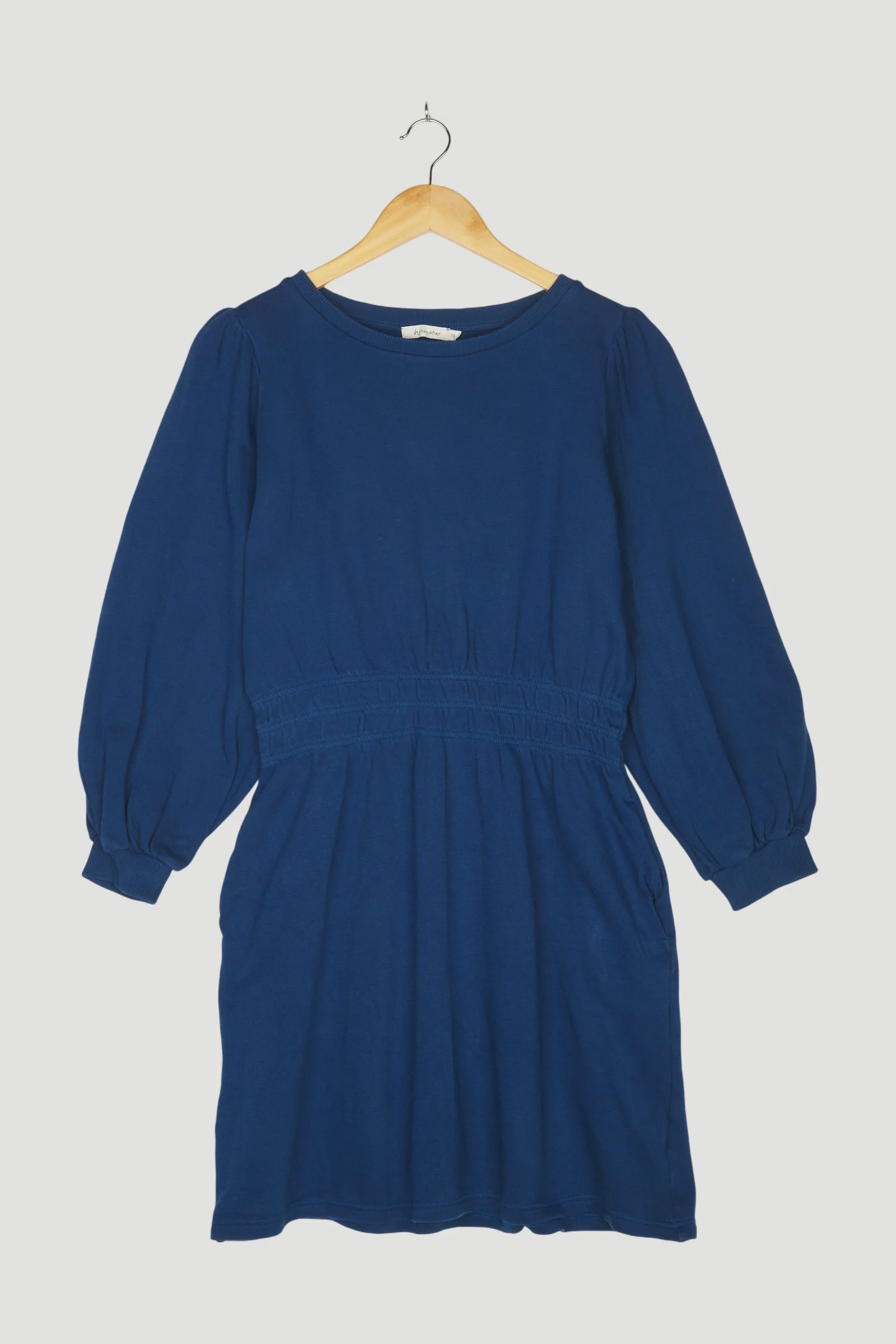 Secondhand Jersey-Kleid aus reiner Bio-Baumwolle