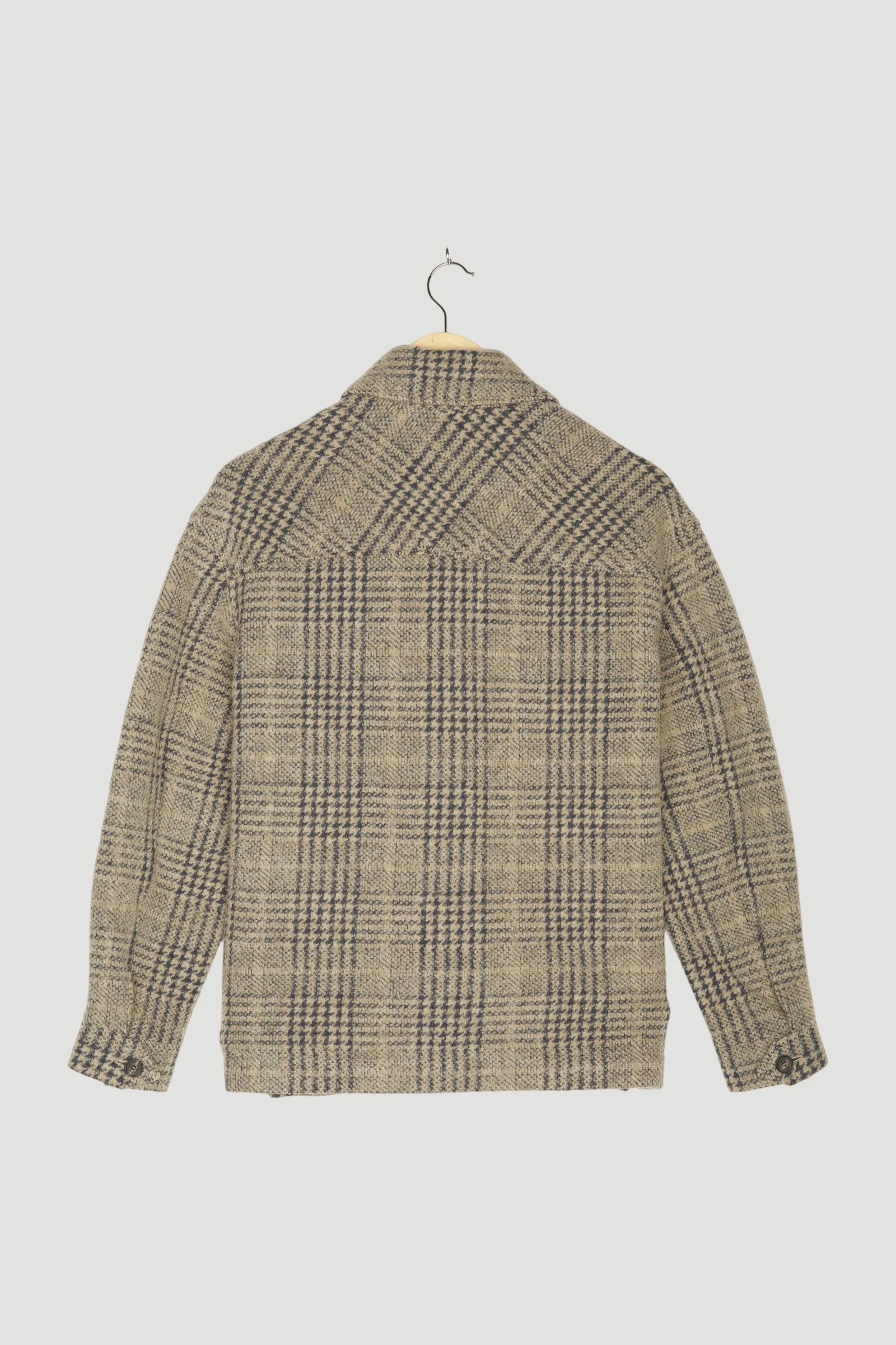 Secondhand Jersey-Overshirt aus Bio-Schurwolle mit Bio-Baumwolle - Image 5