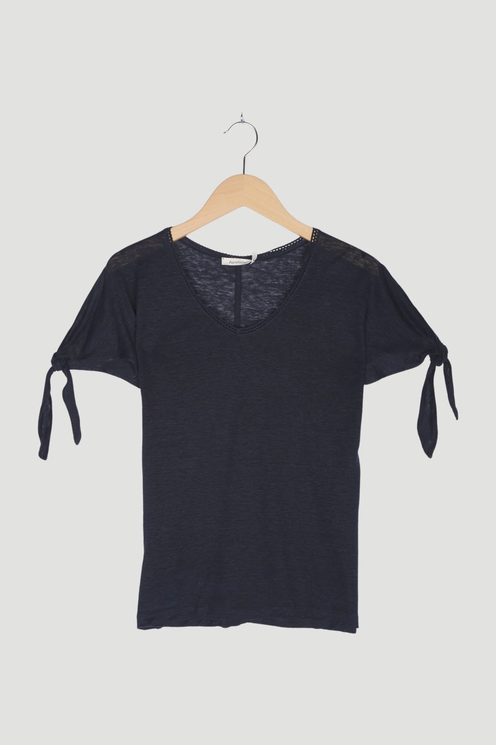 Secondhand Jersey-Shirt aus reinem Bio-Hanf