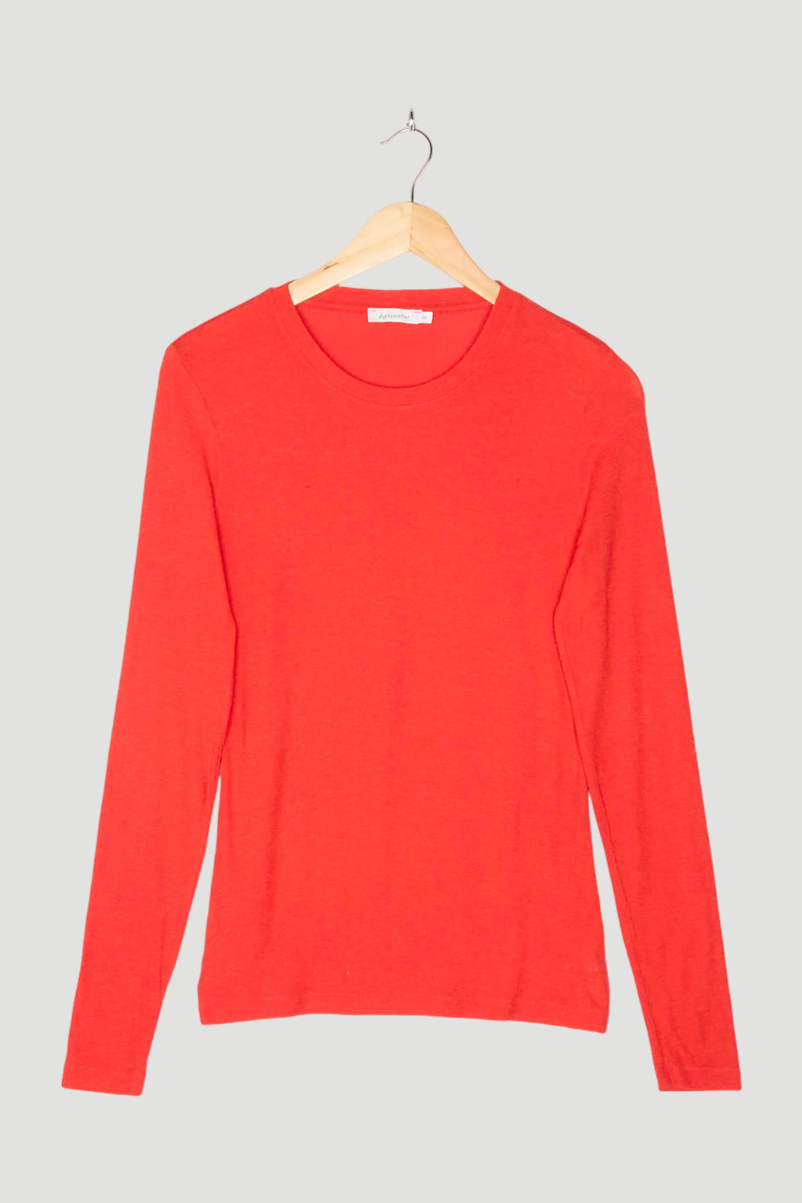 Secondhand Jersey-Shirt aus TENCEL™Modal mit Schurwolle