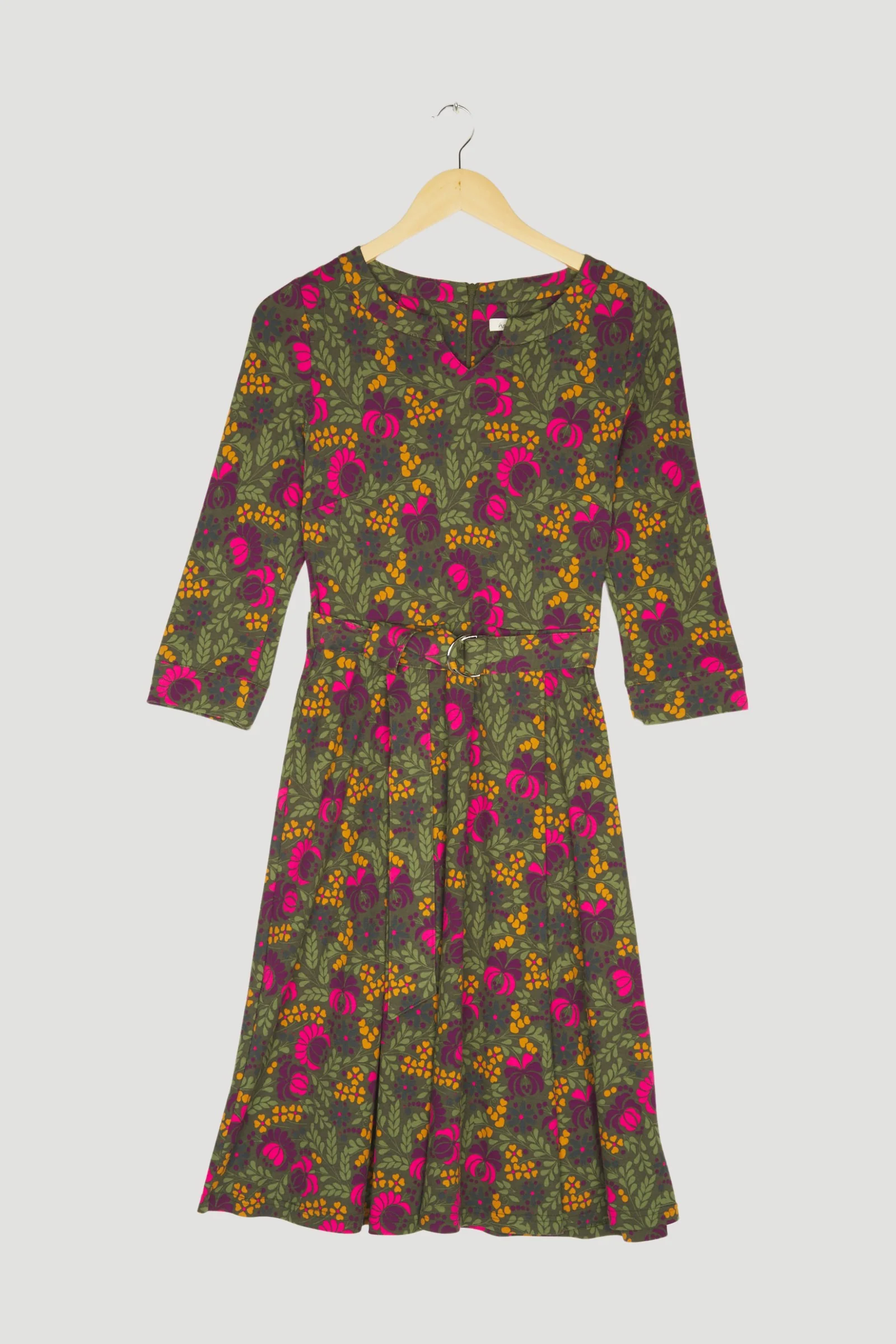 Secondhand Jerseykleid aus reiner Bio-Baumwolle