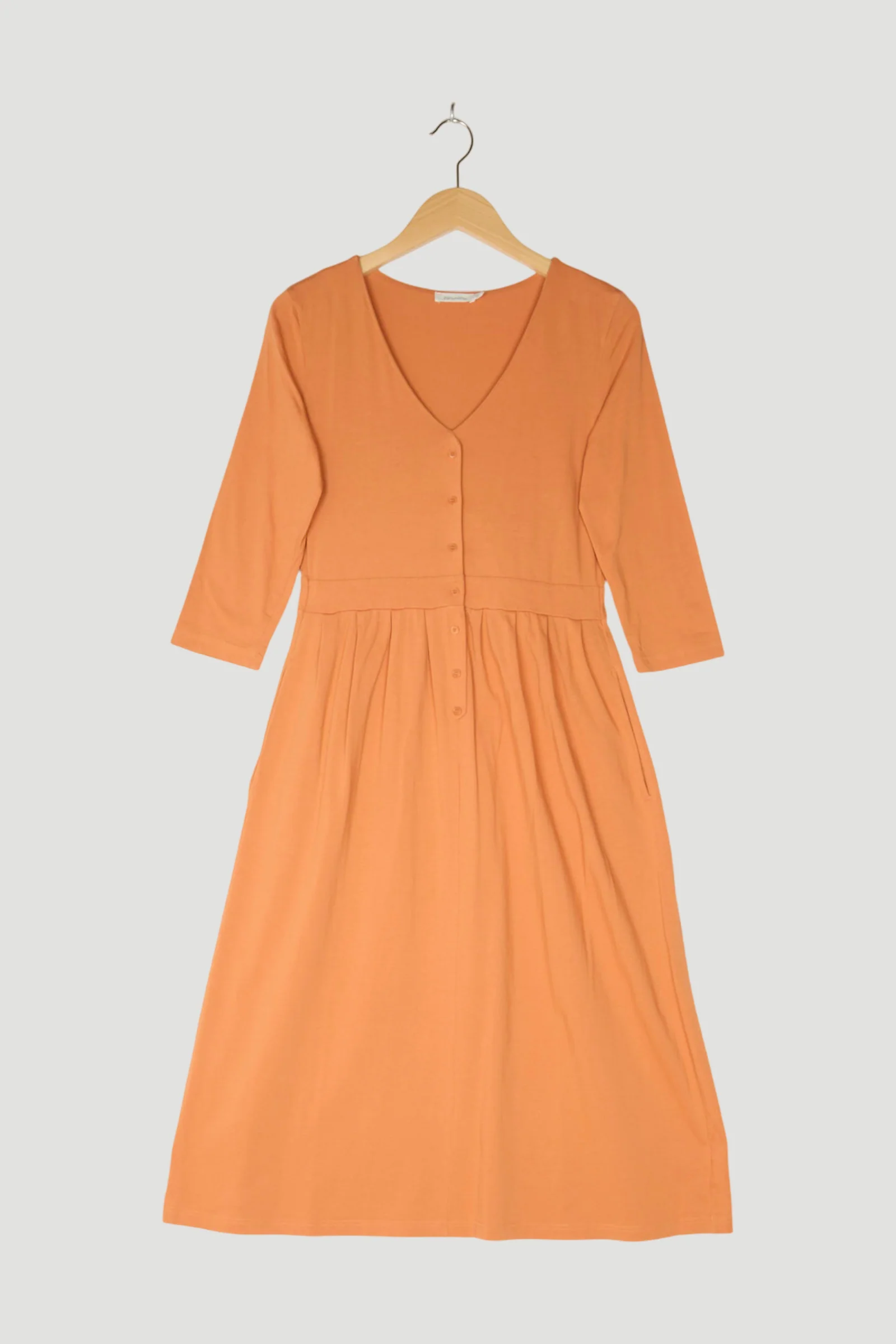 Secondhand Jerseykleid aus reiner Pima-Bio-Baumwolle