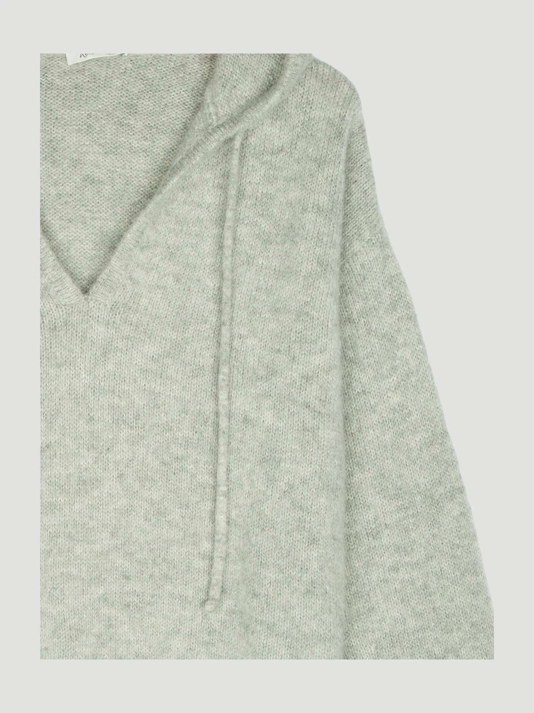 Secondhand Kapuzen-Pullover aus Alpaka mit Seide und Mohair - Image 6