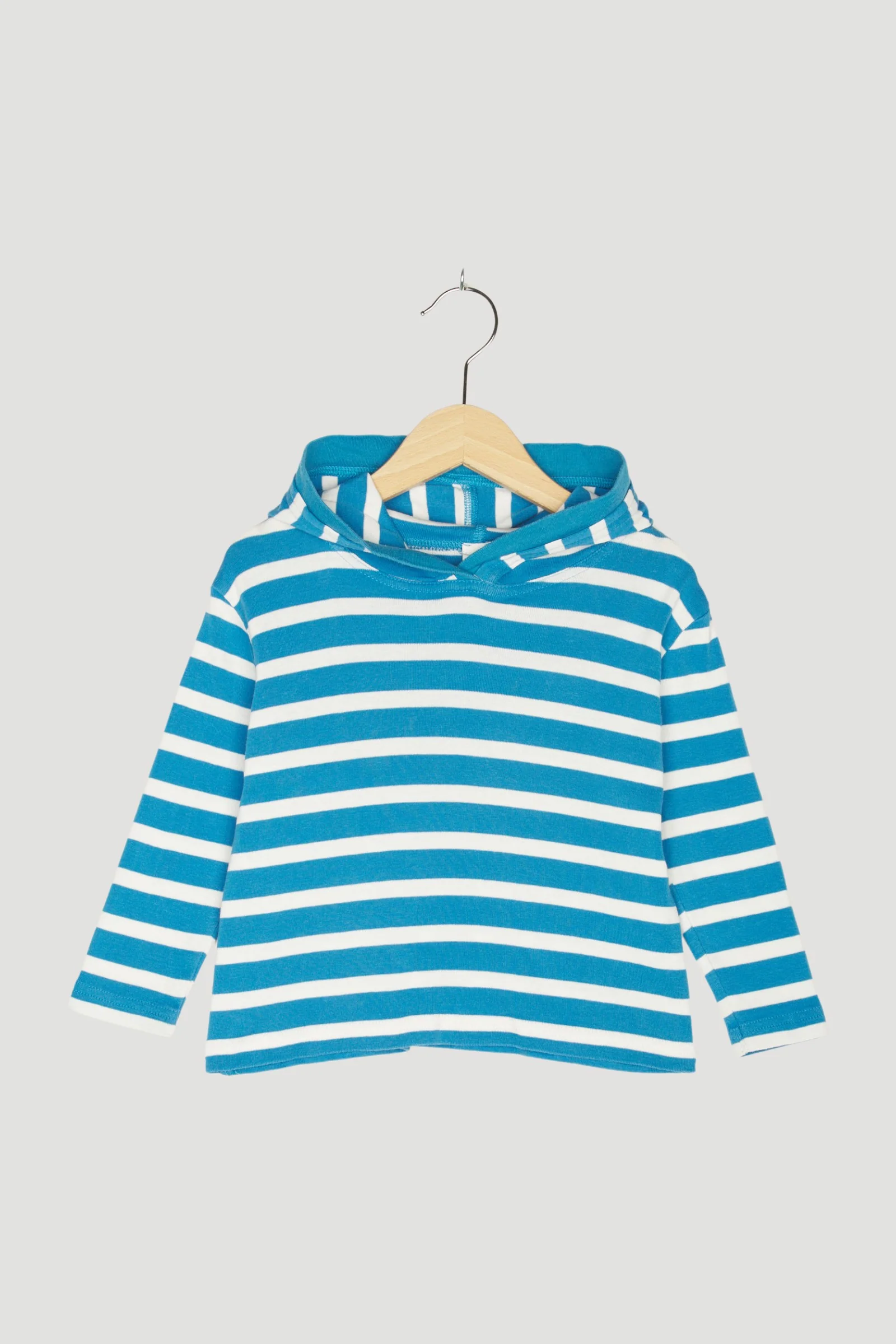 Secondhand Kapuzen-Shirt aus reiner Bio-Baumwolle