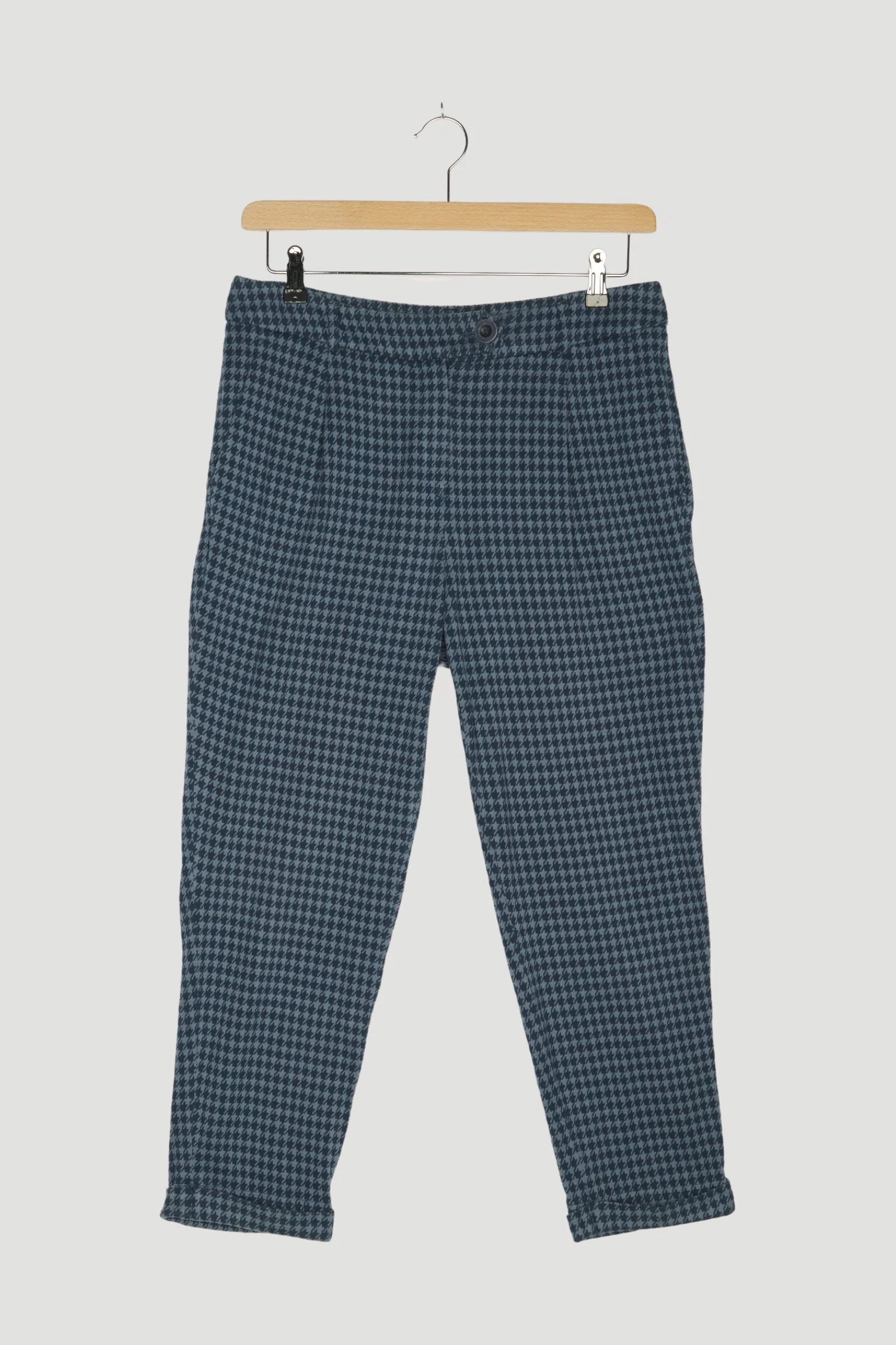 Secondhand Karierte Jerseyhose aus Bio-Baumwolle - Image 4