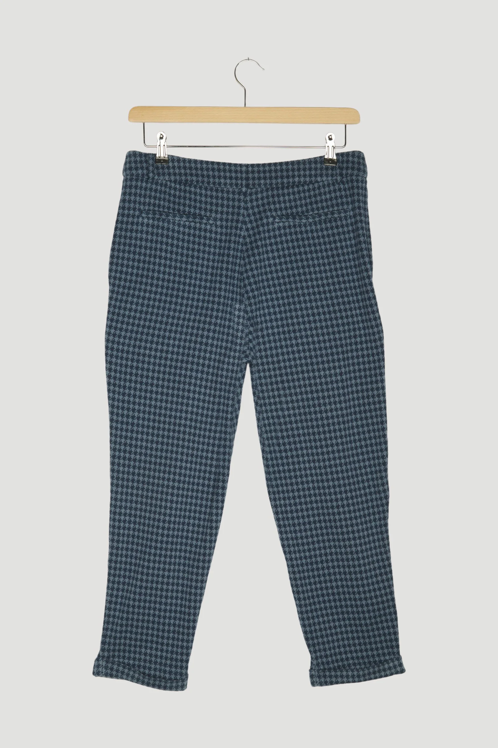 Secondhand Karierte Jerseyhose aus Bio-Baumwolle - Image 5