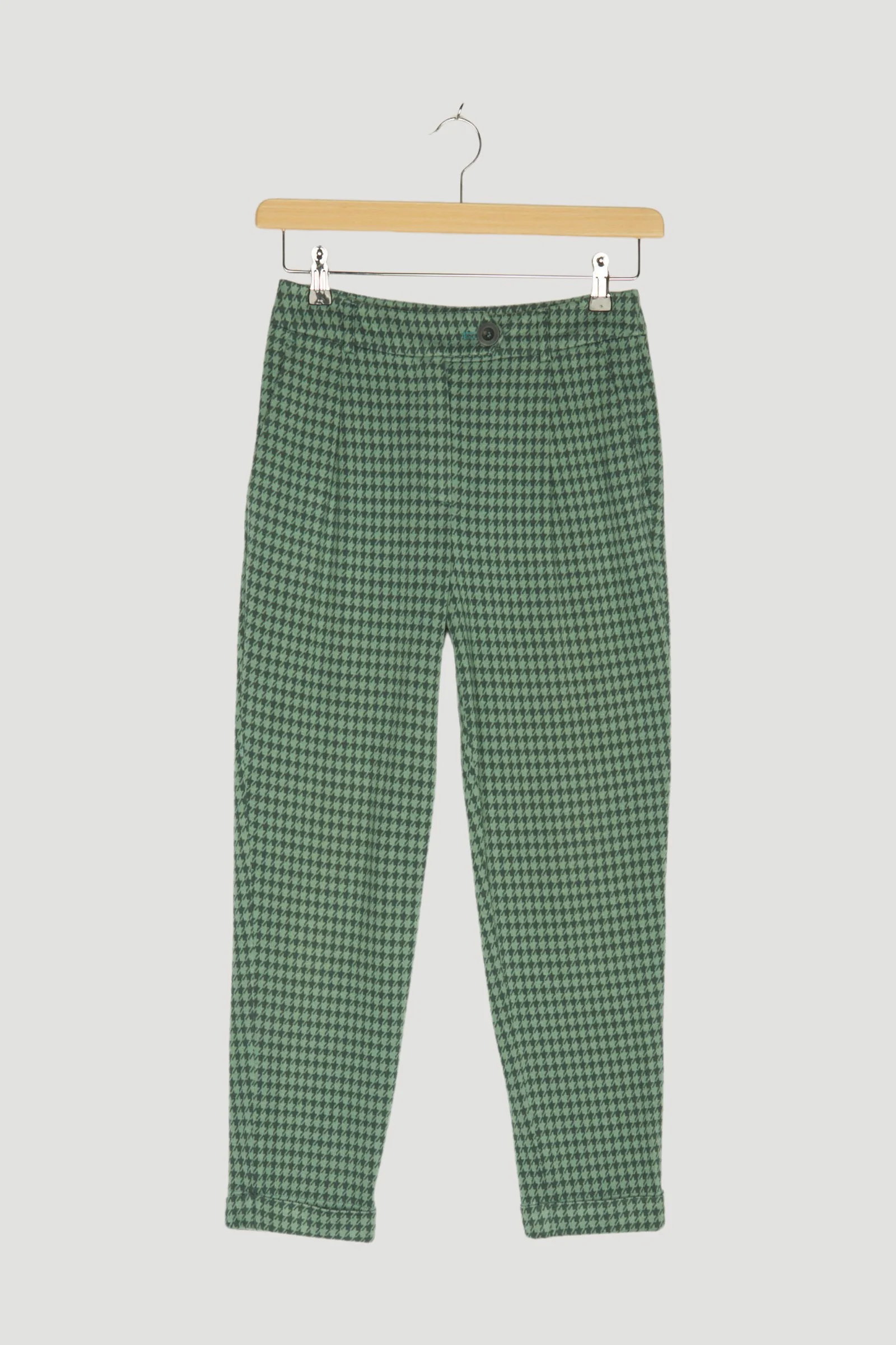 Secondhand Karierte Jerseyhose aus Bio-Baumwolle - Image 7