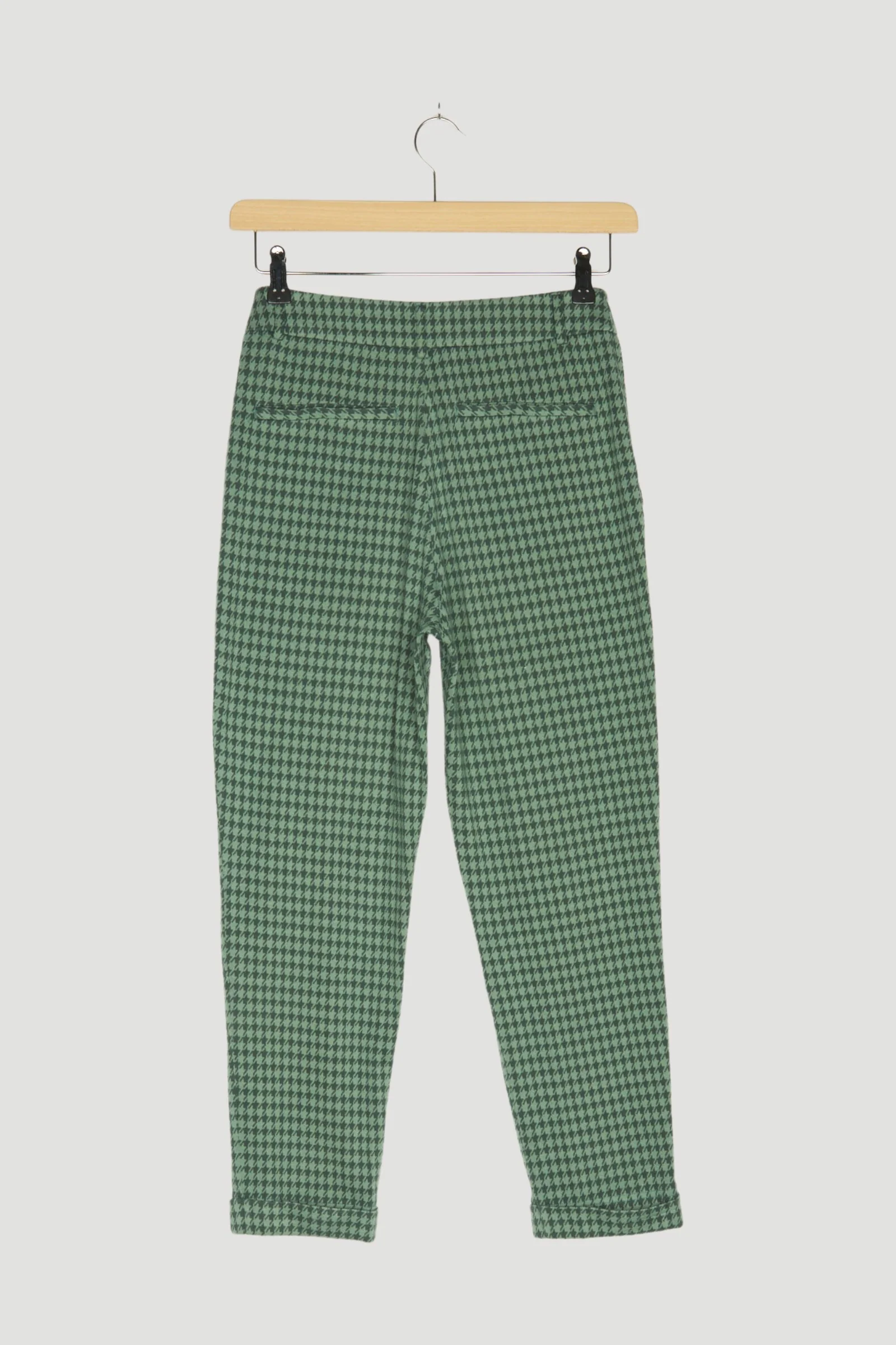 Secondhand Karierte Jerseyhose aus Bio-Baumwolle - Image 8