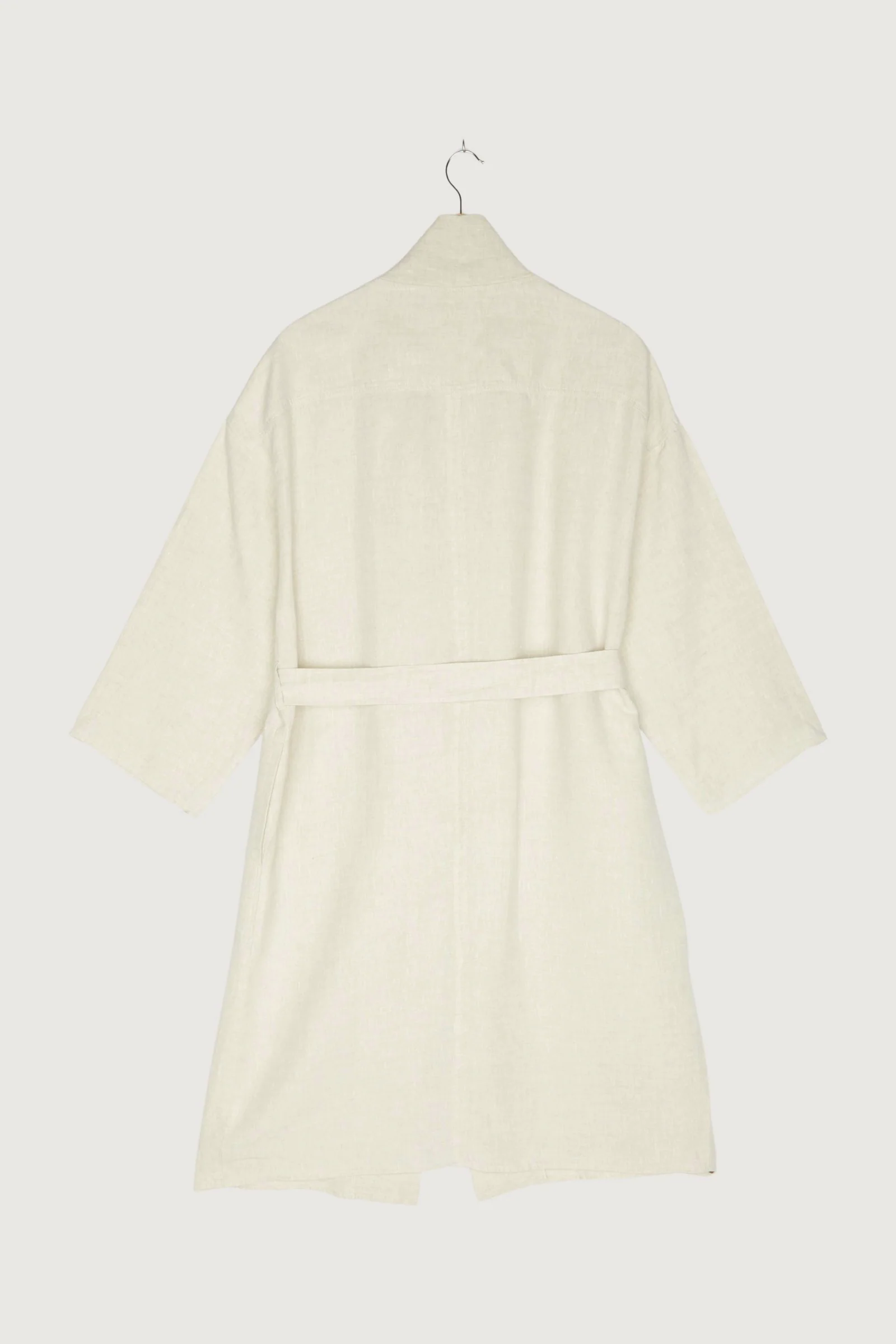 Secondhand Kimono aus reinem Bio-Leinen - Image 2