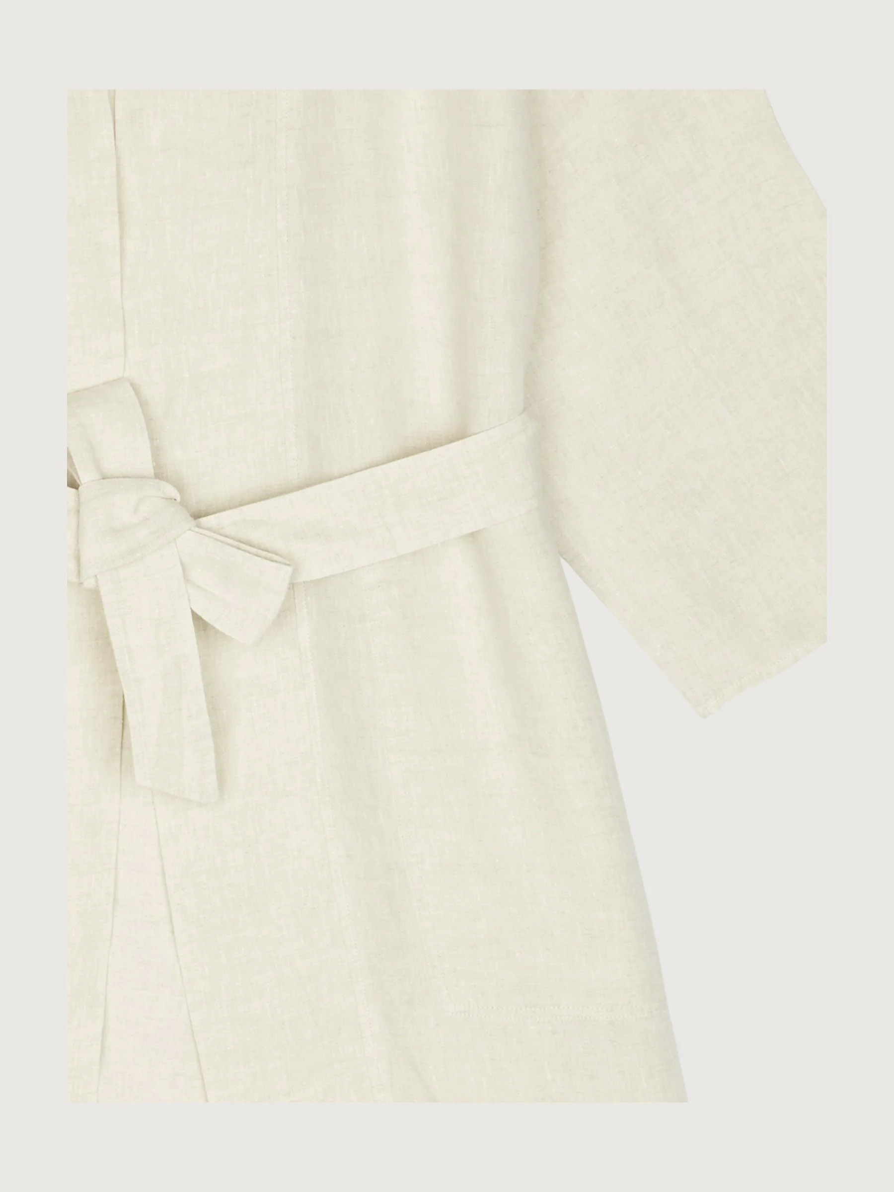 Secondhand Kimono aus reinem Bio-Leinen - Image 3