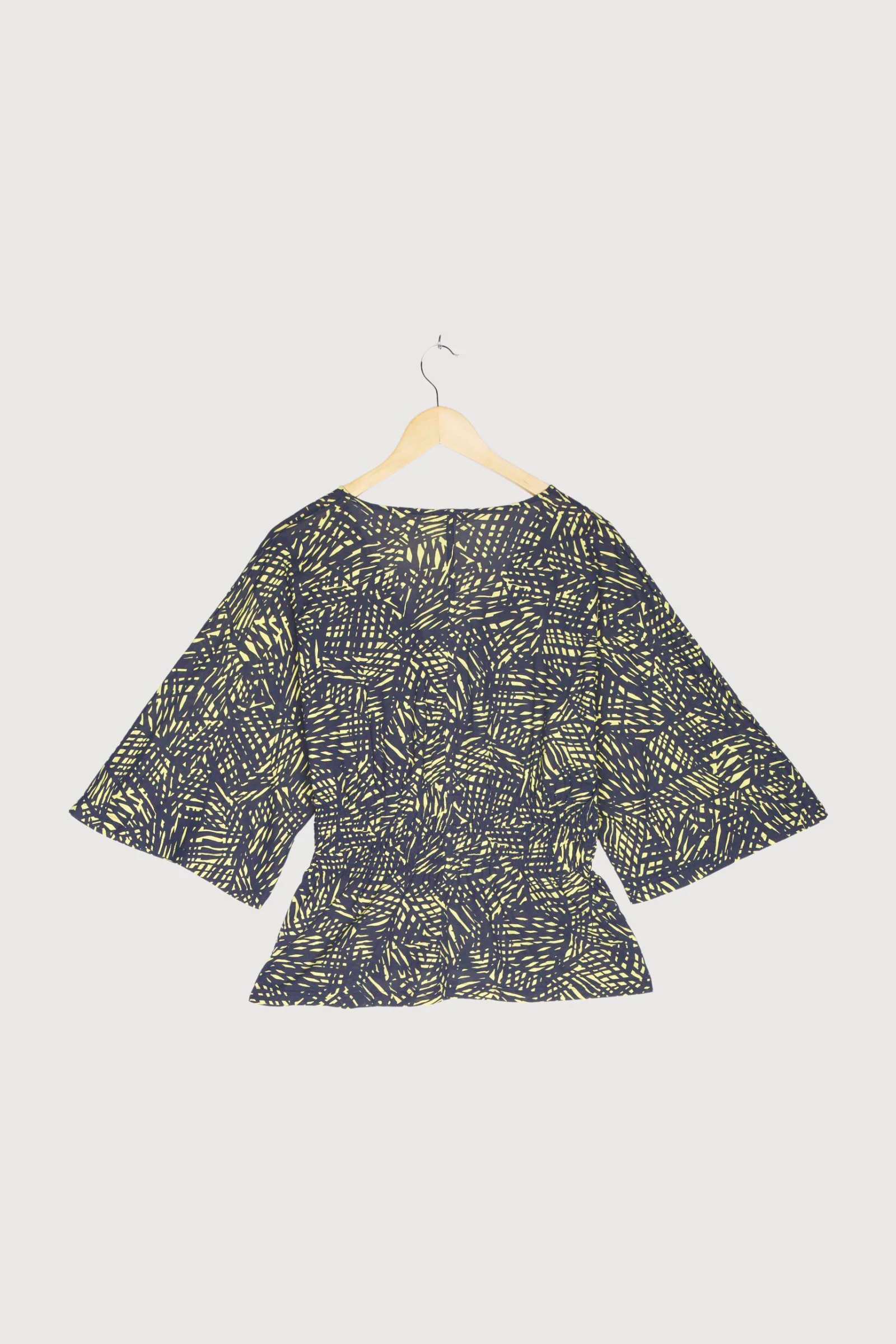 Secondhand Kimono-Shirt aus reiner Bio-Baumwolle - Image 2