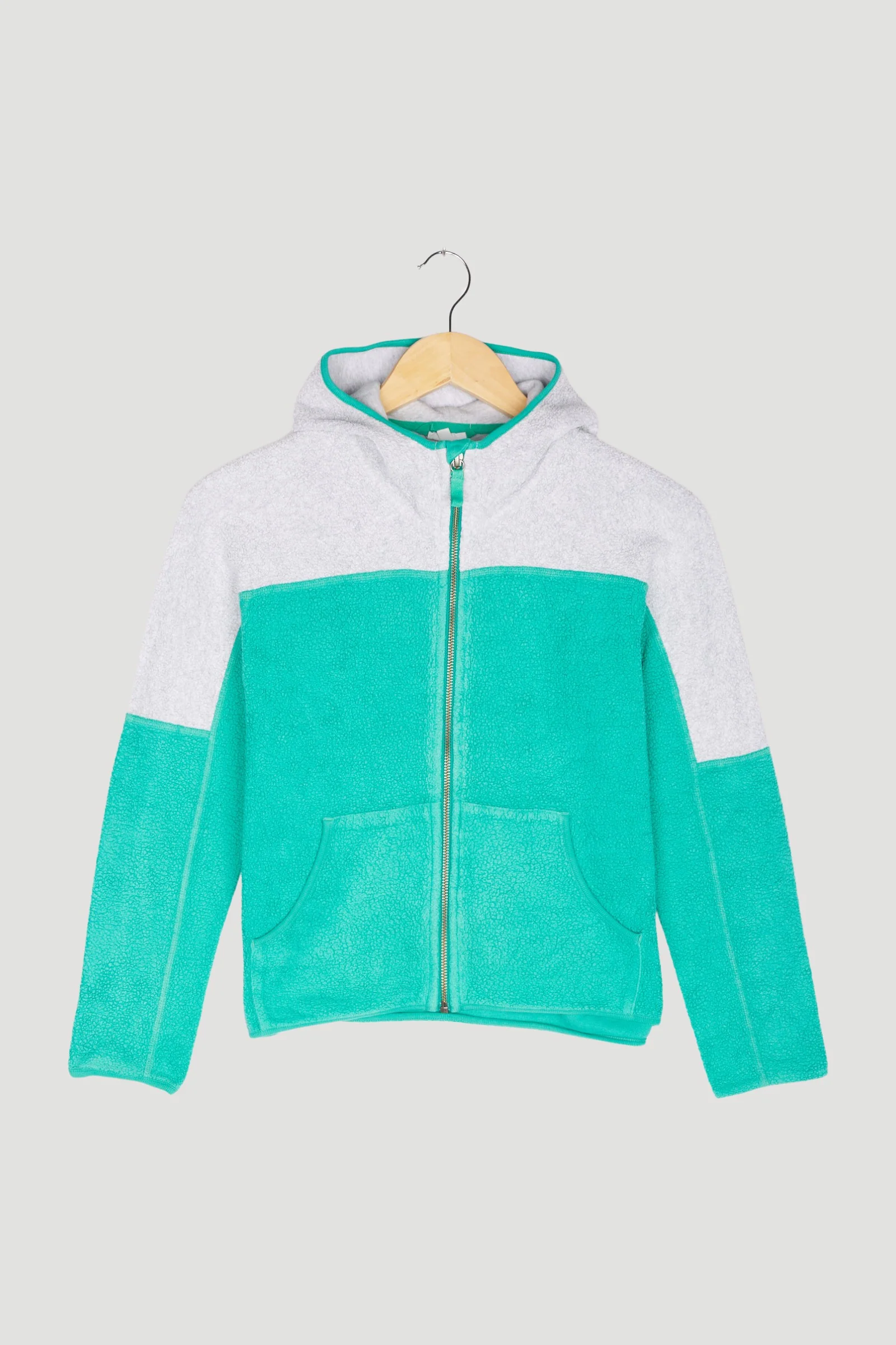 Secondhand Kinder-Fleecejacke aus reiner Bio-Baumwolle - Image 4