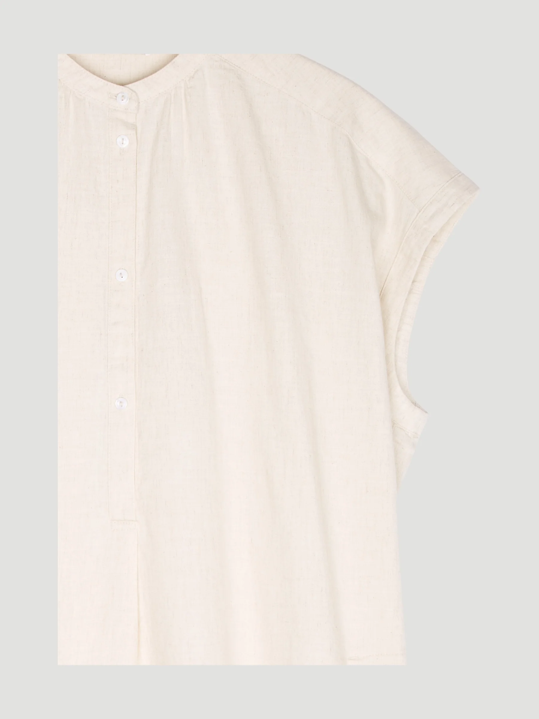 Secondhand Kleid aus Bio-Baumwolle mit Leinen - Image 3