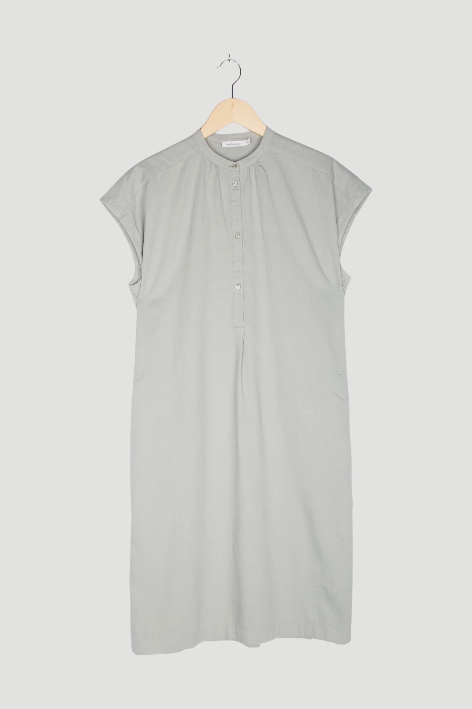 Secondhand Kleid aus Bio-Baumwolle mit Leinen - Image 4