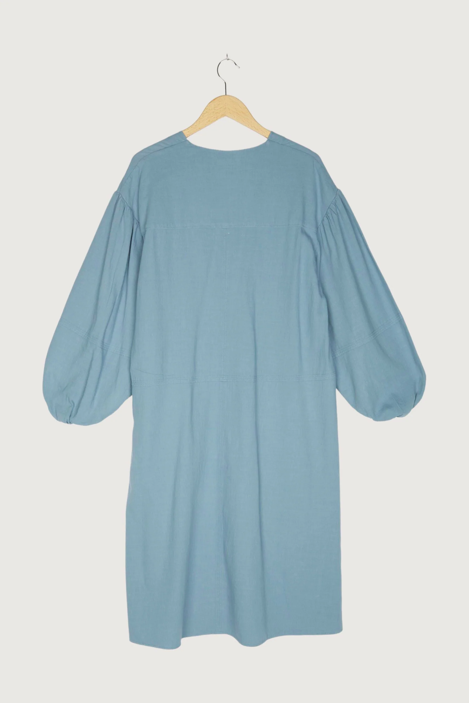 Secondhand Kleid aus Bio-Baumwolle mit Leinen - Image 5