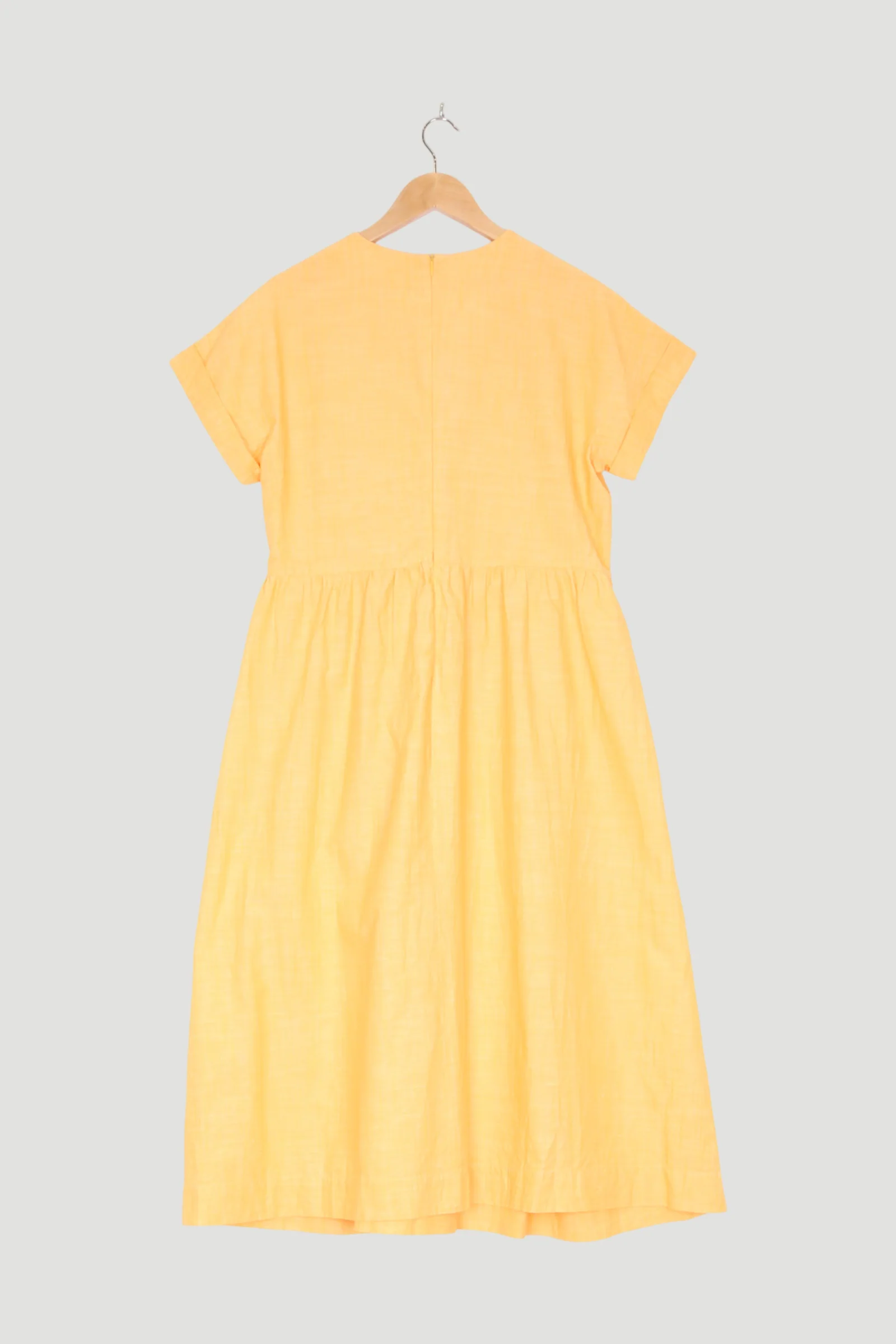 Secondhand Kleid aus Bio-Baumwolle mit Leinen - Image 2