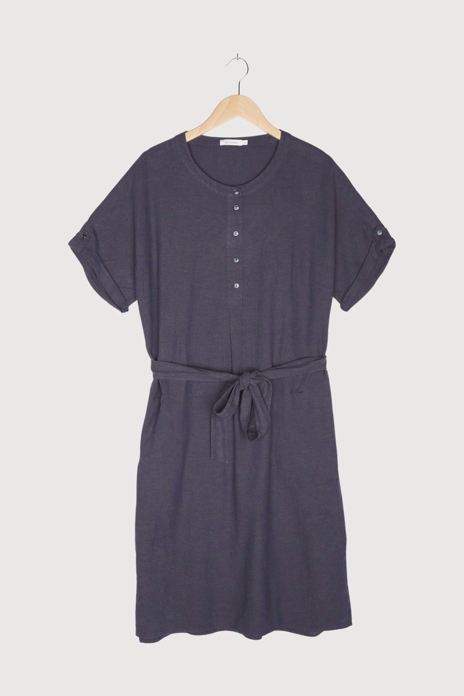 Secondhand Kleid aus Hanf mit Bio-Baumwolle