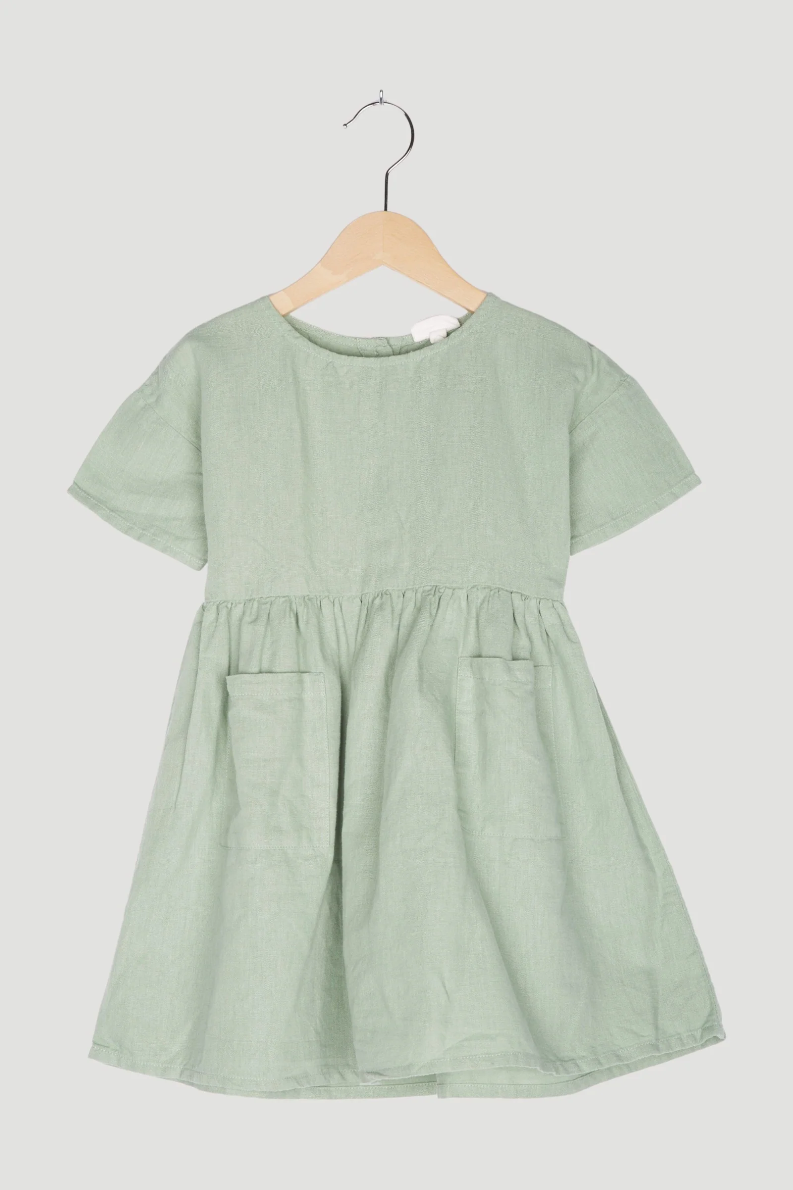 Secondhand Kleid aus Leinen mit Bio-Baumwolle - Image 4