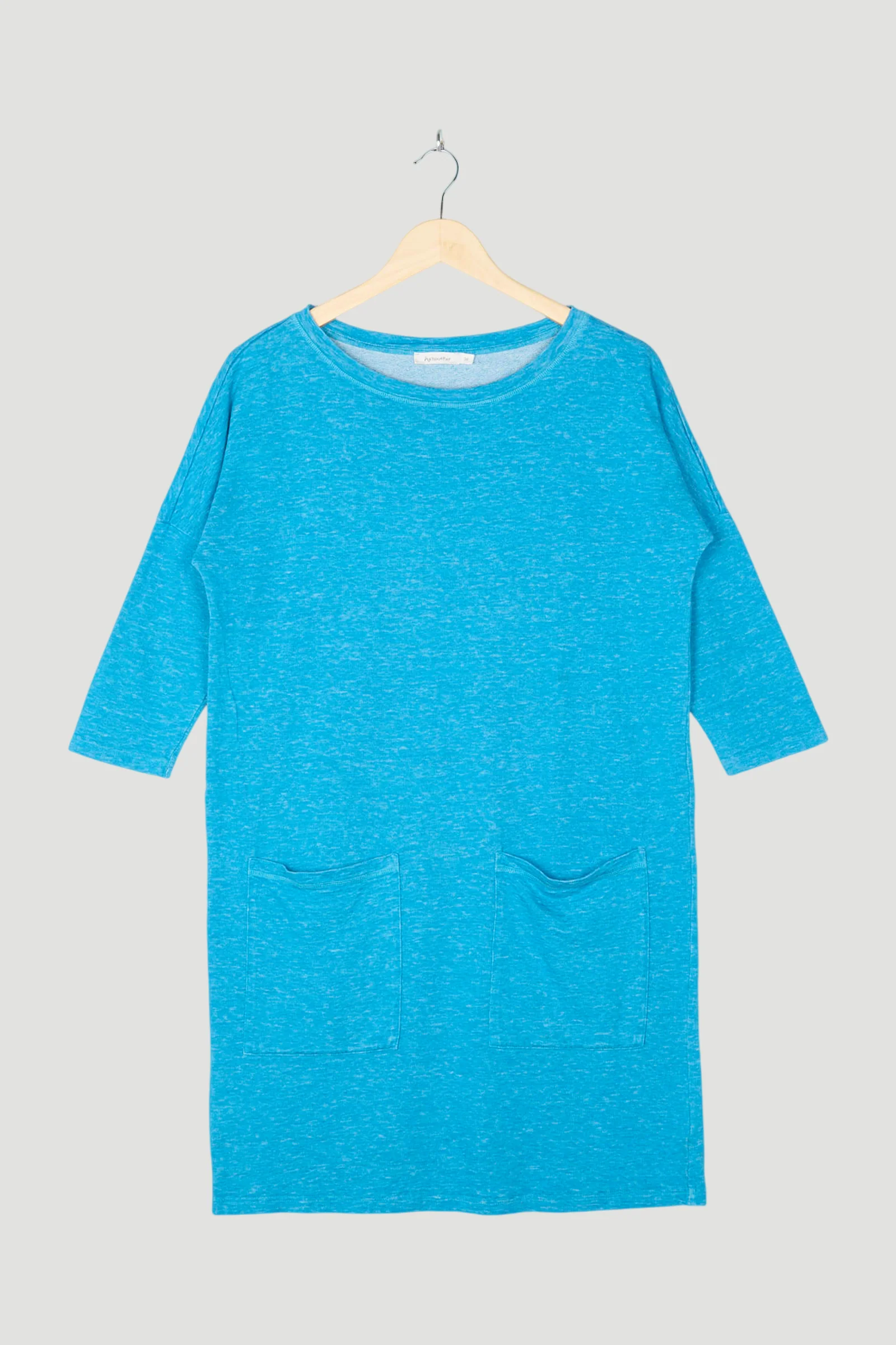 Secondhand Kleid aus Leinen mit Bio-Baumwolle