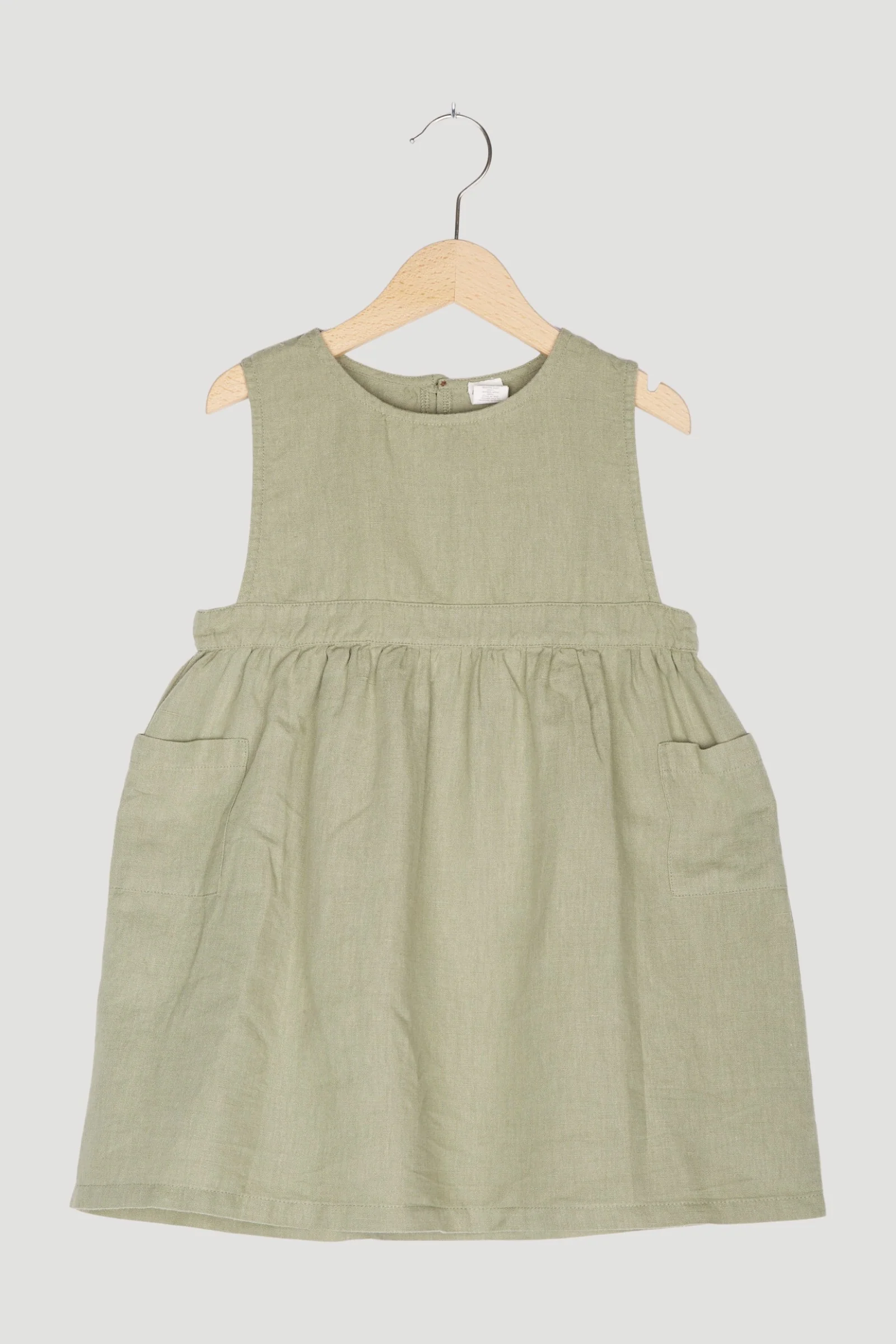 Secondhand Kleid aus Leinen mit Bio-Baumwolle