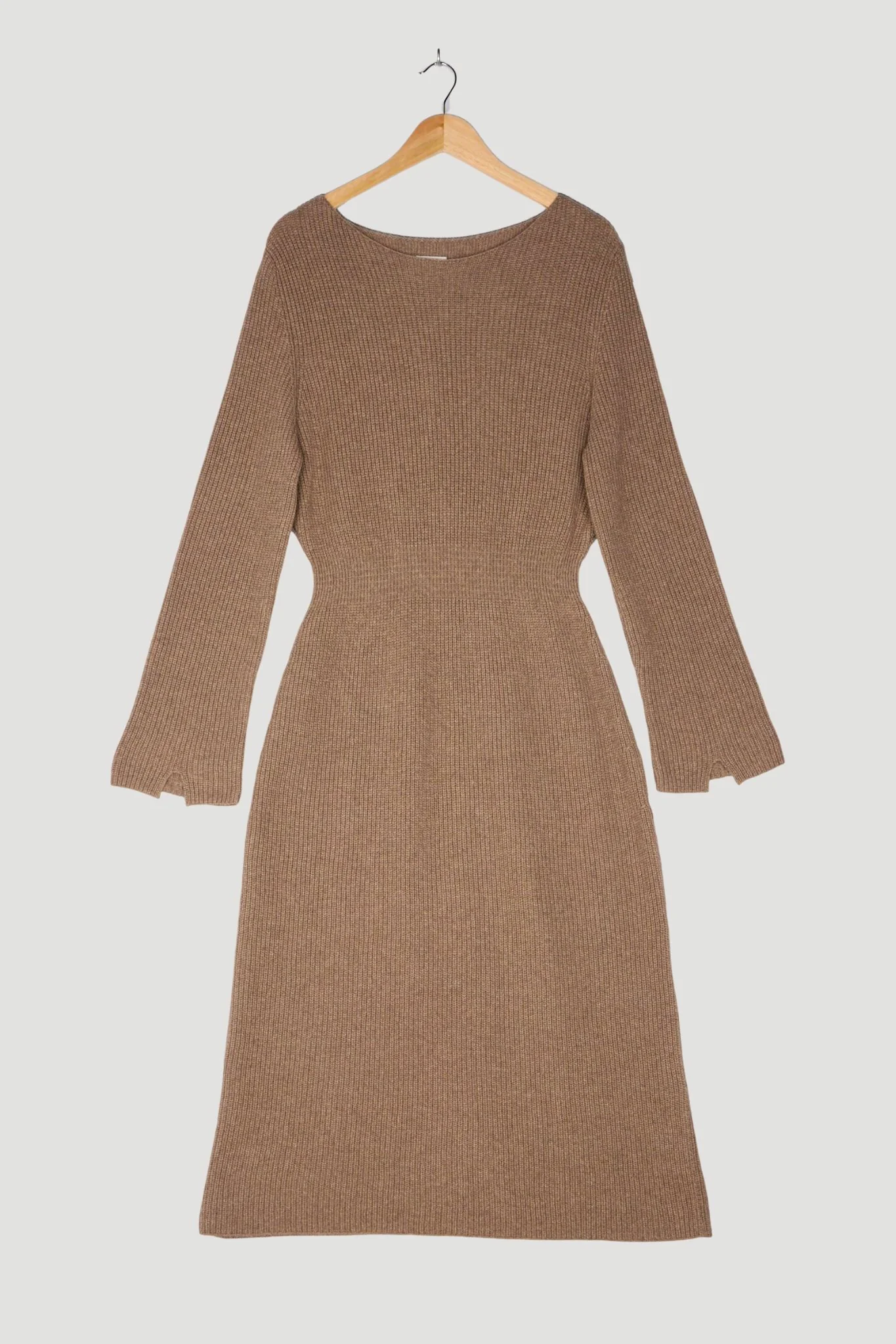 Secondhand Kleid aus Schurwolle mit Baumwolle