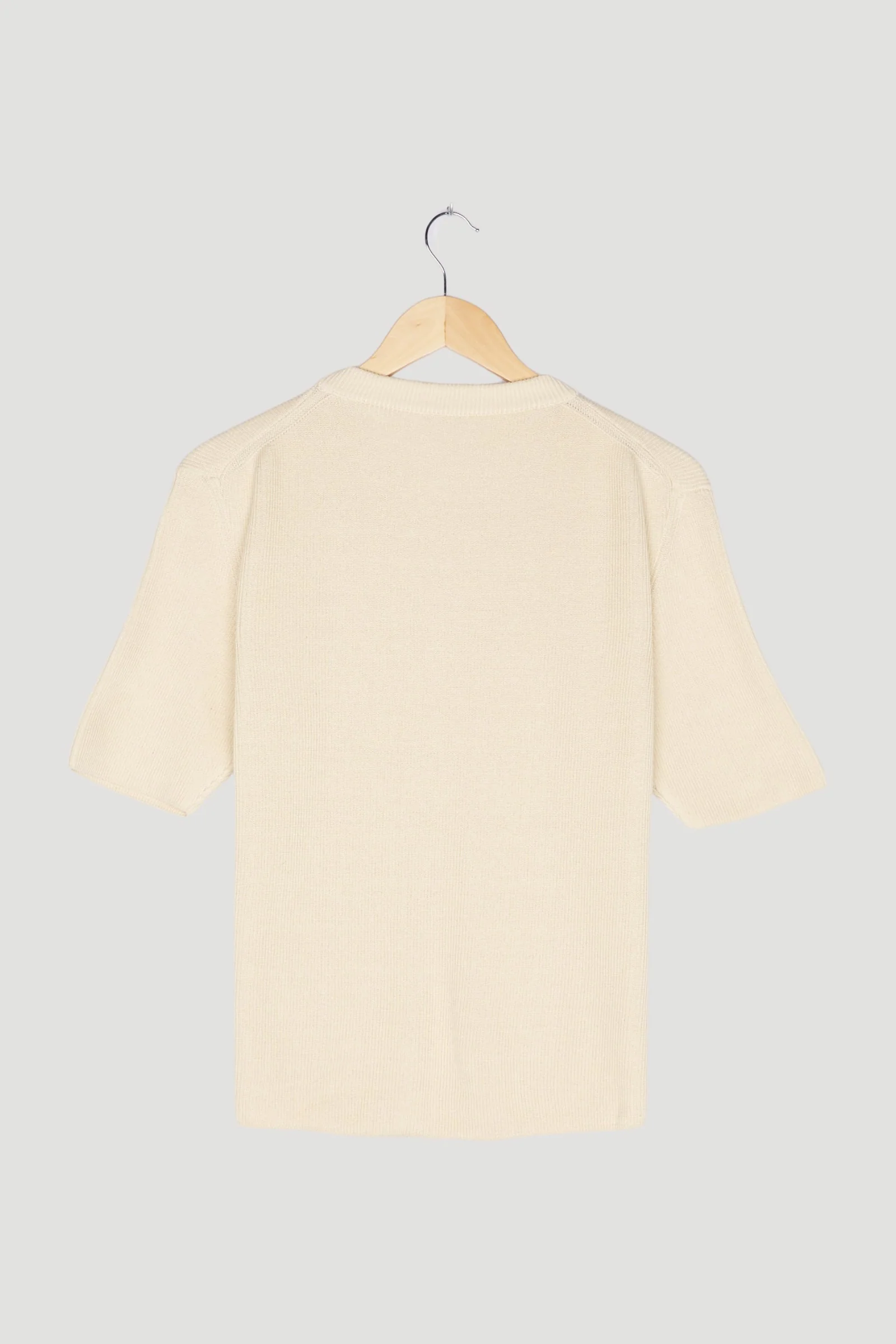 Secondhand Kurzarm-Pullover aus reiner Bio-Baumwolle - Image 20
