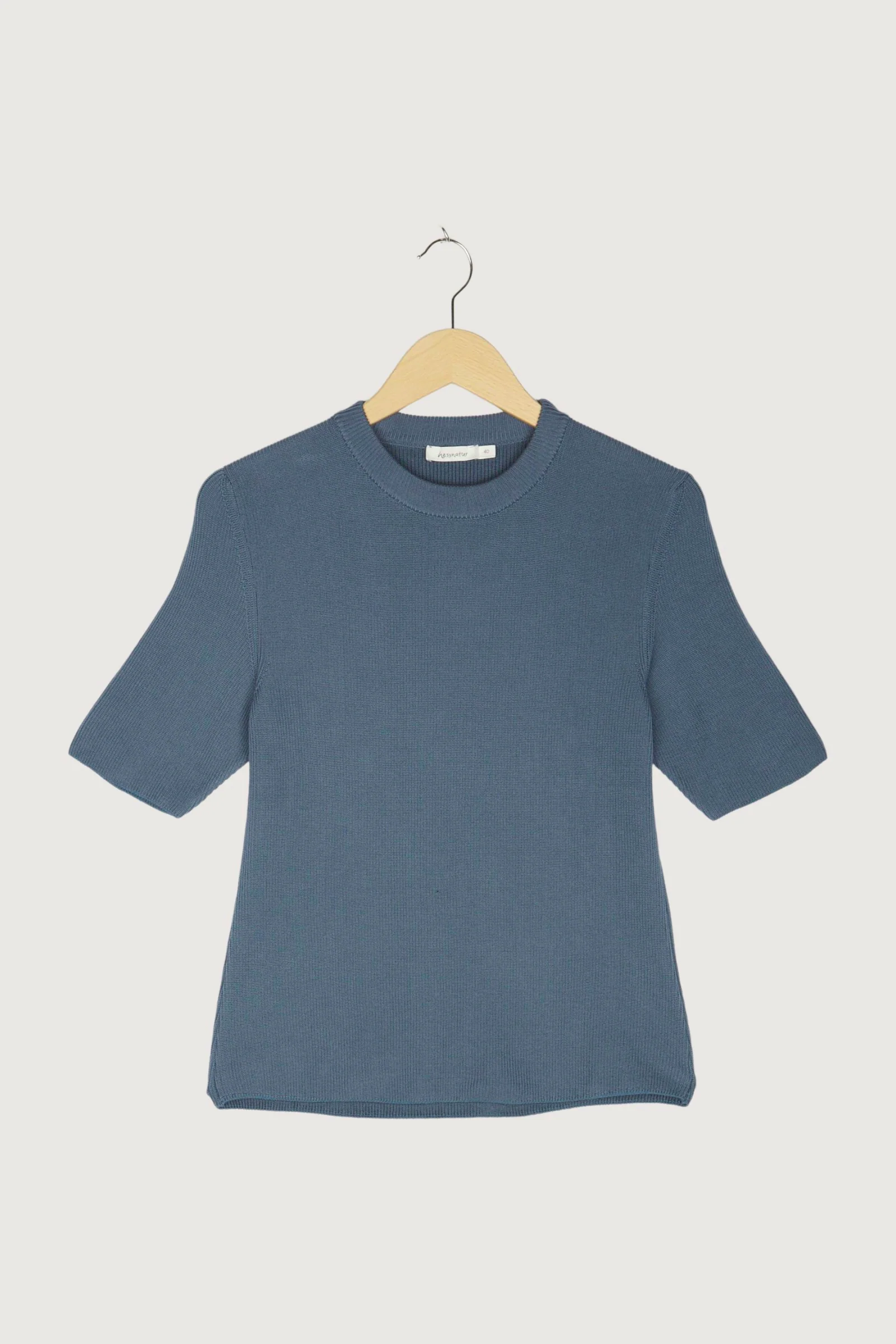 Secondhand Kurzarm-Pullover aus reiner Bio-Baumwolle - Image 25