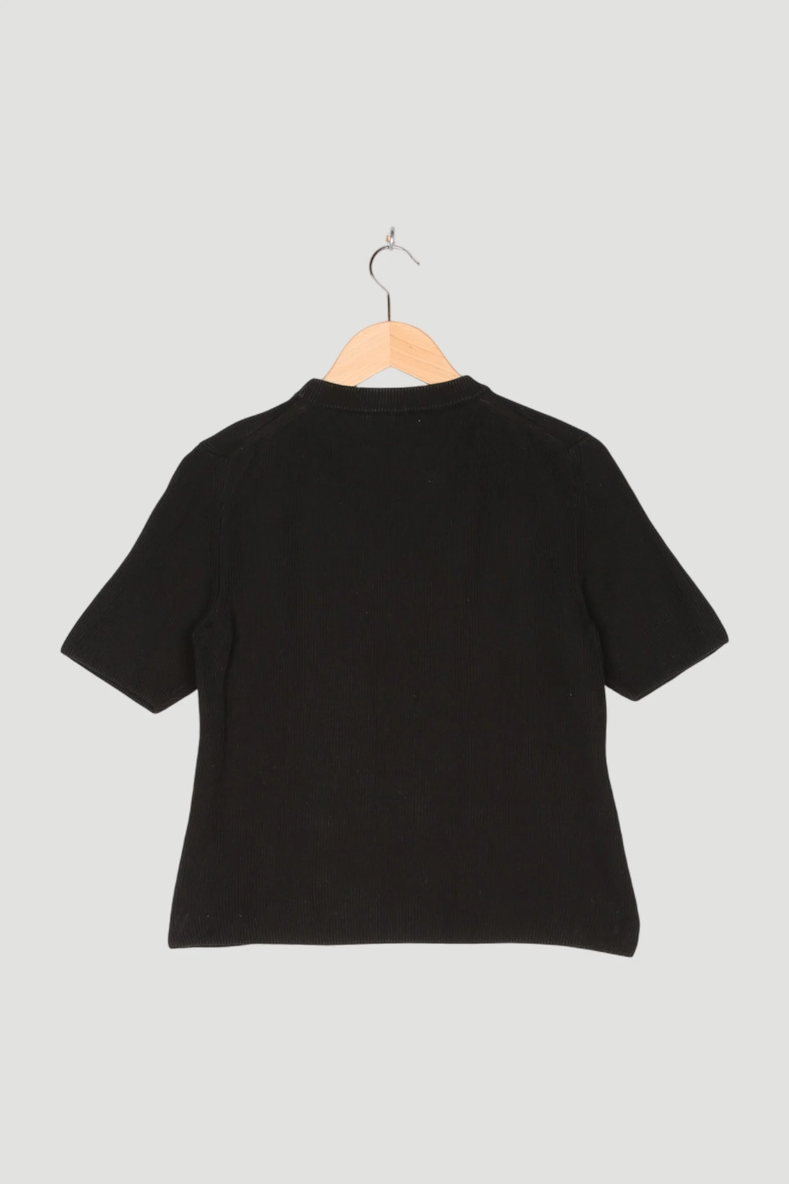 Secondhand Kurzarm-Pullover aus reiner Bio-Baumwolle - Image 5