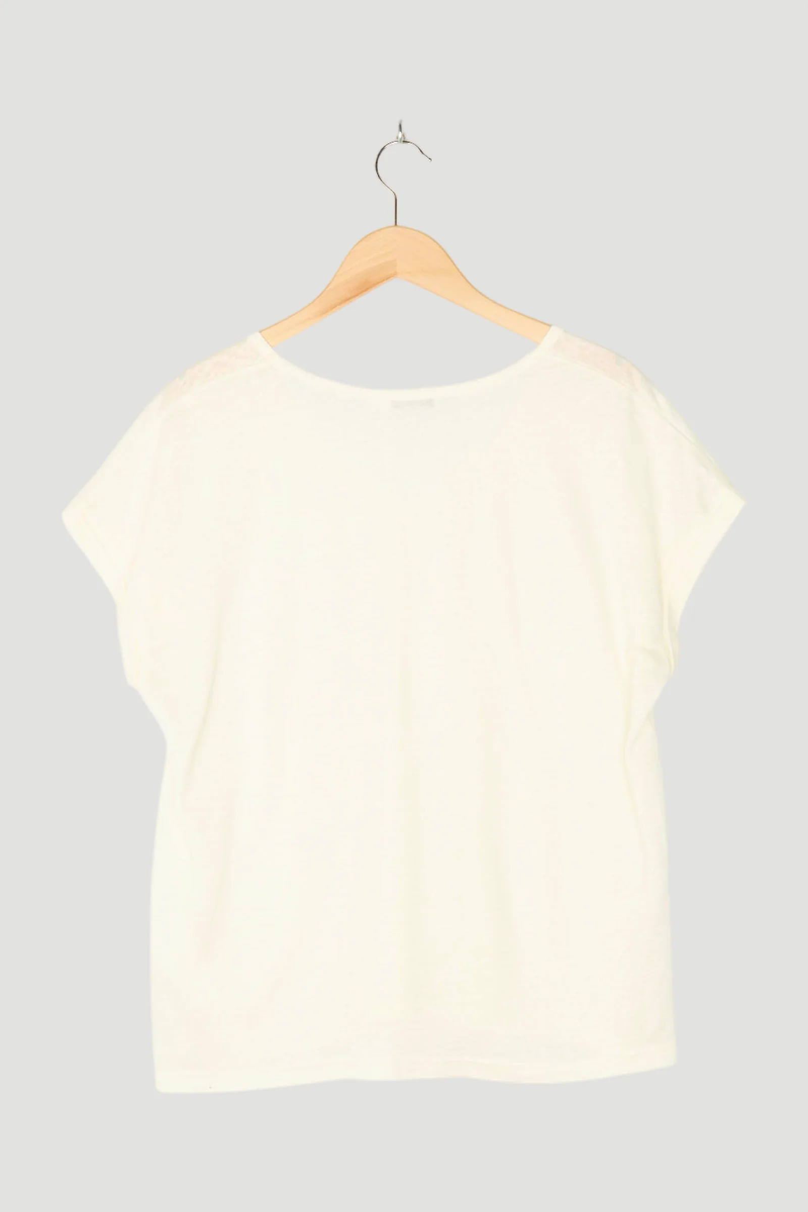Secondhand Kurzarm-Shirt aus reinem Leinen - Image 2