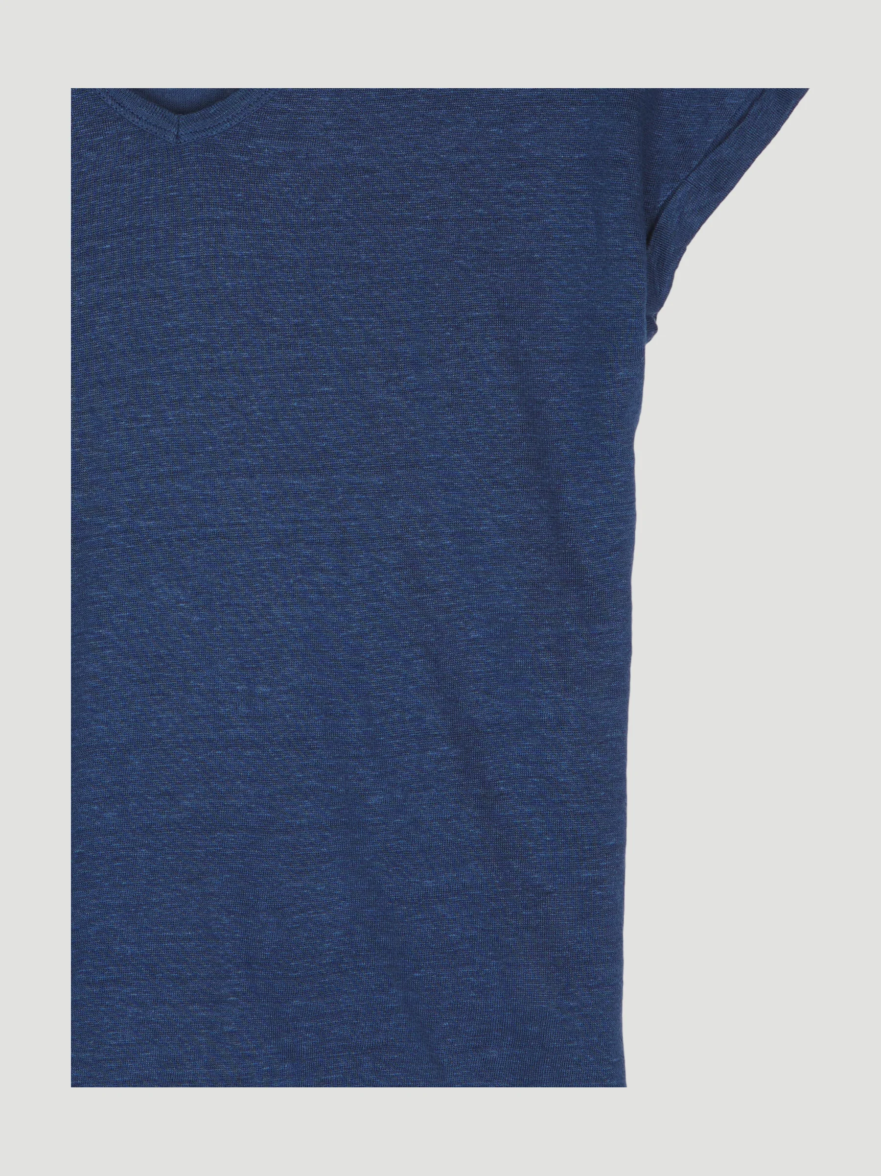 Secondhand Kurzarm-Shirt aus reinem Leinen - Image 6