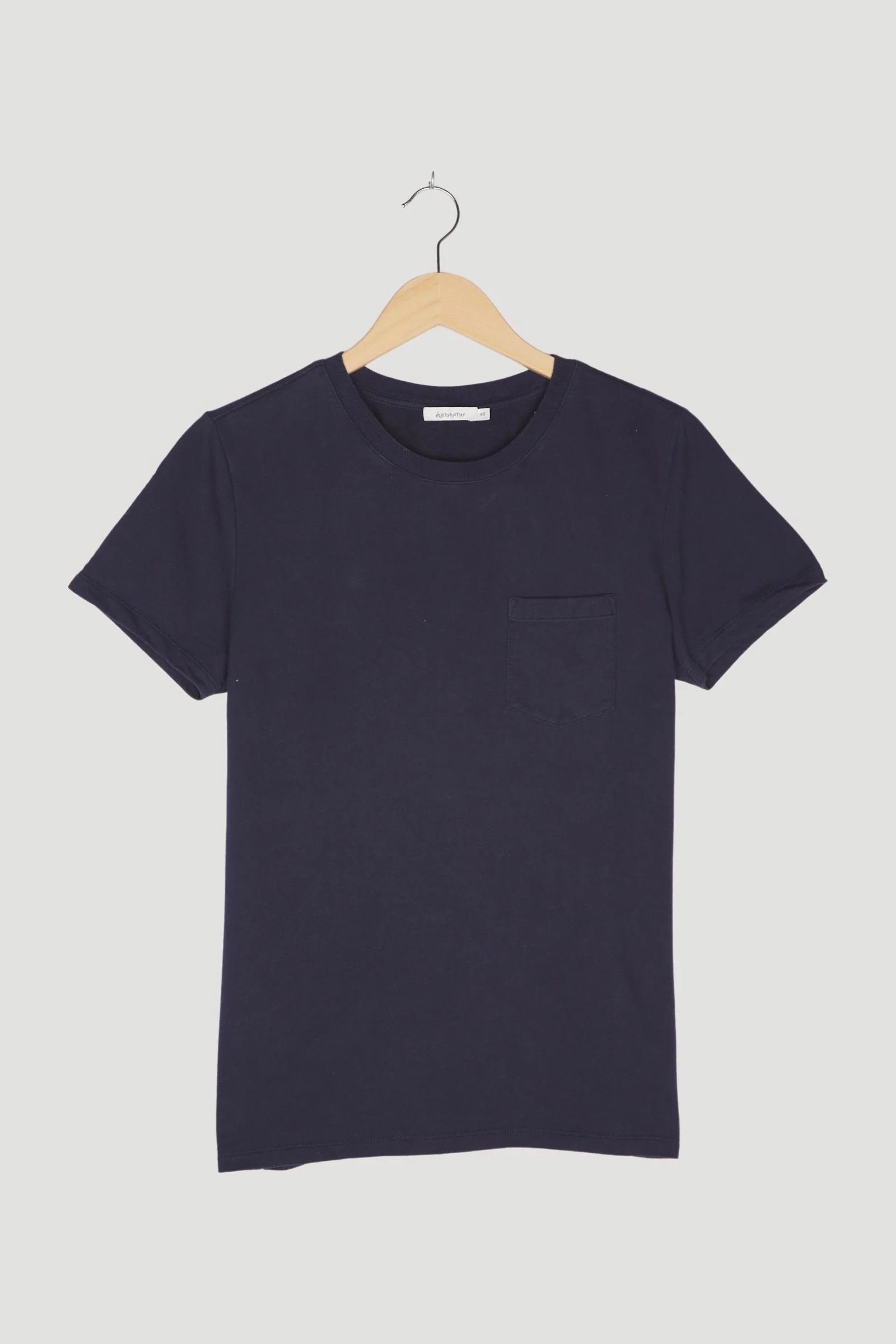 Secondhand Kurzarm-Sweatshirt aus Bio-Baumwolle mit Kapok