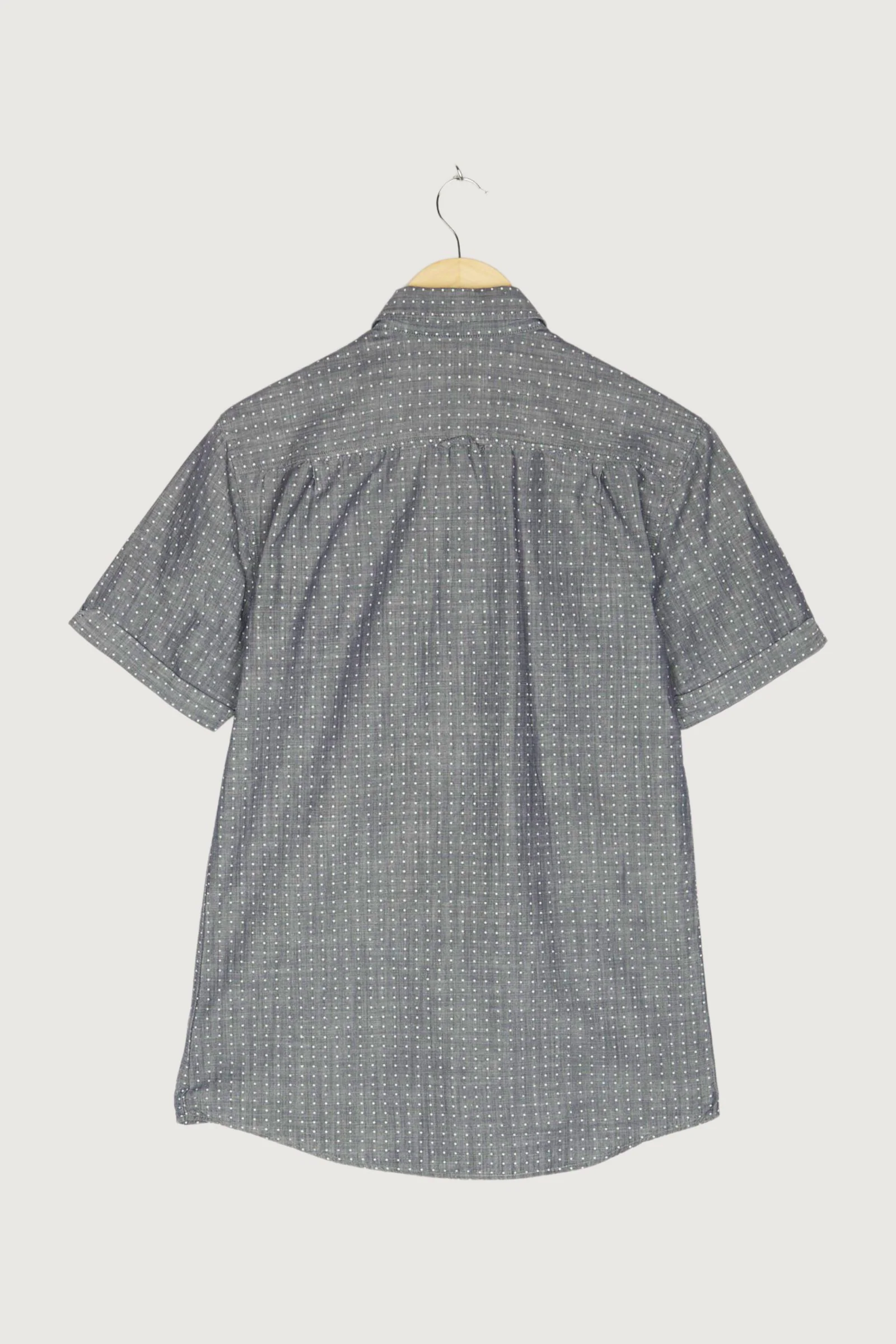 Secondhand Kurzarmhemd Modern Fit aus Bio-Baumwolle mit Leinen - Image 2