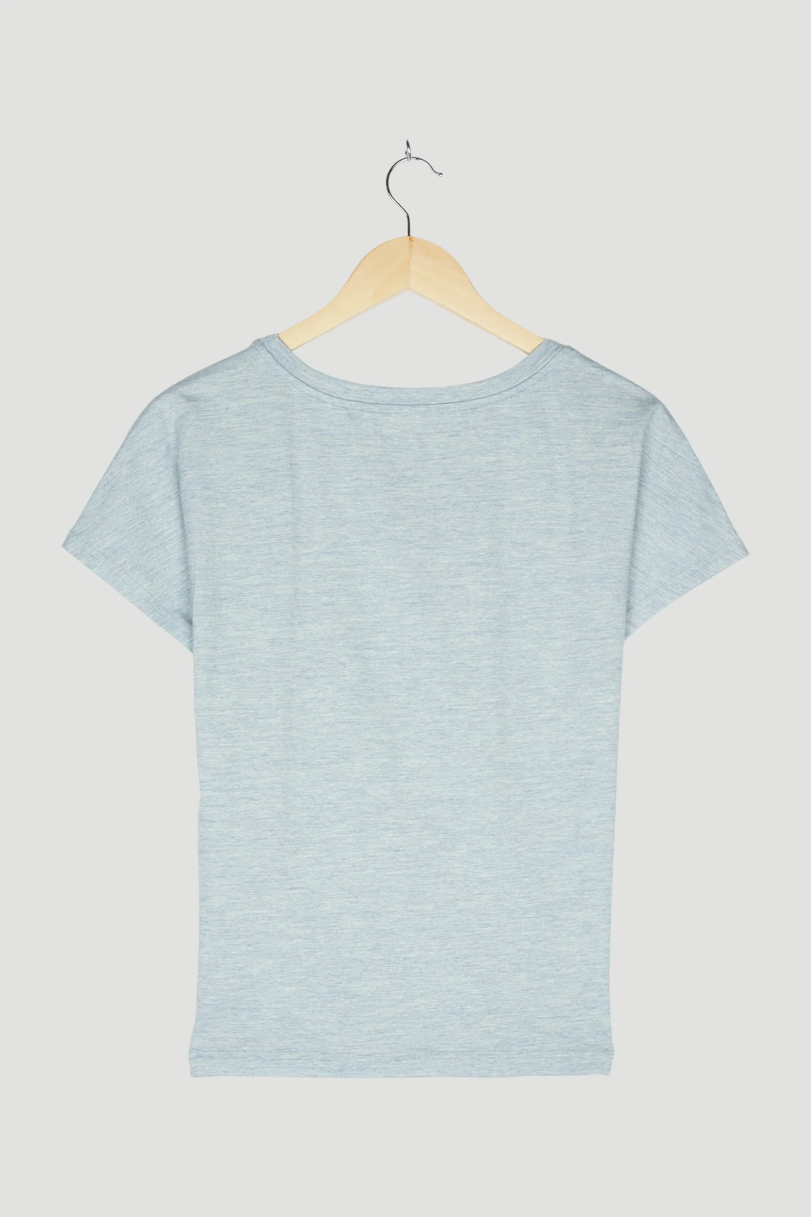 Secondhand Kurzarmshirt aus Bio-Merinowolle mit Hanf und Bio-Baumwolle - Image 2