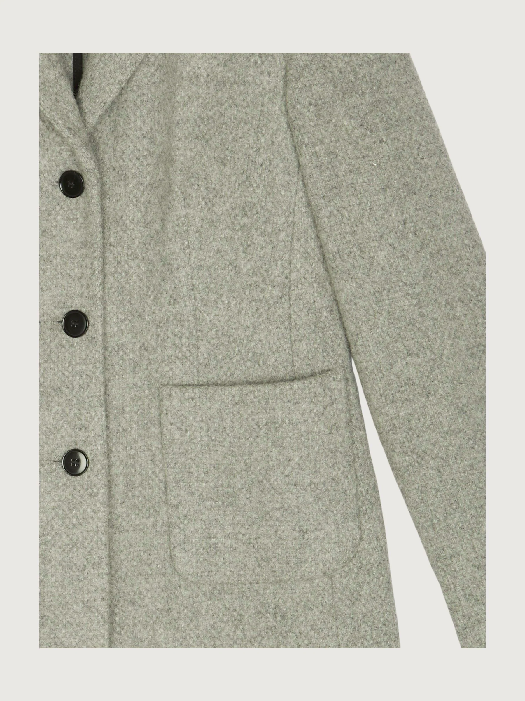 Secondhand Kurzmantel aus reiner Schurwolle - Image 3