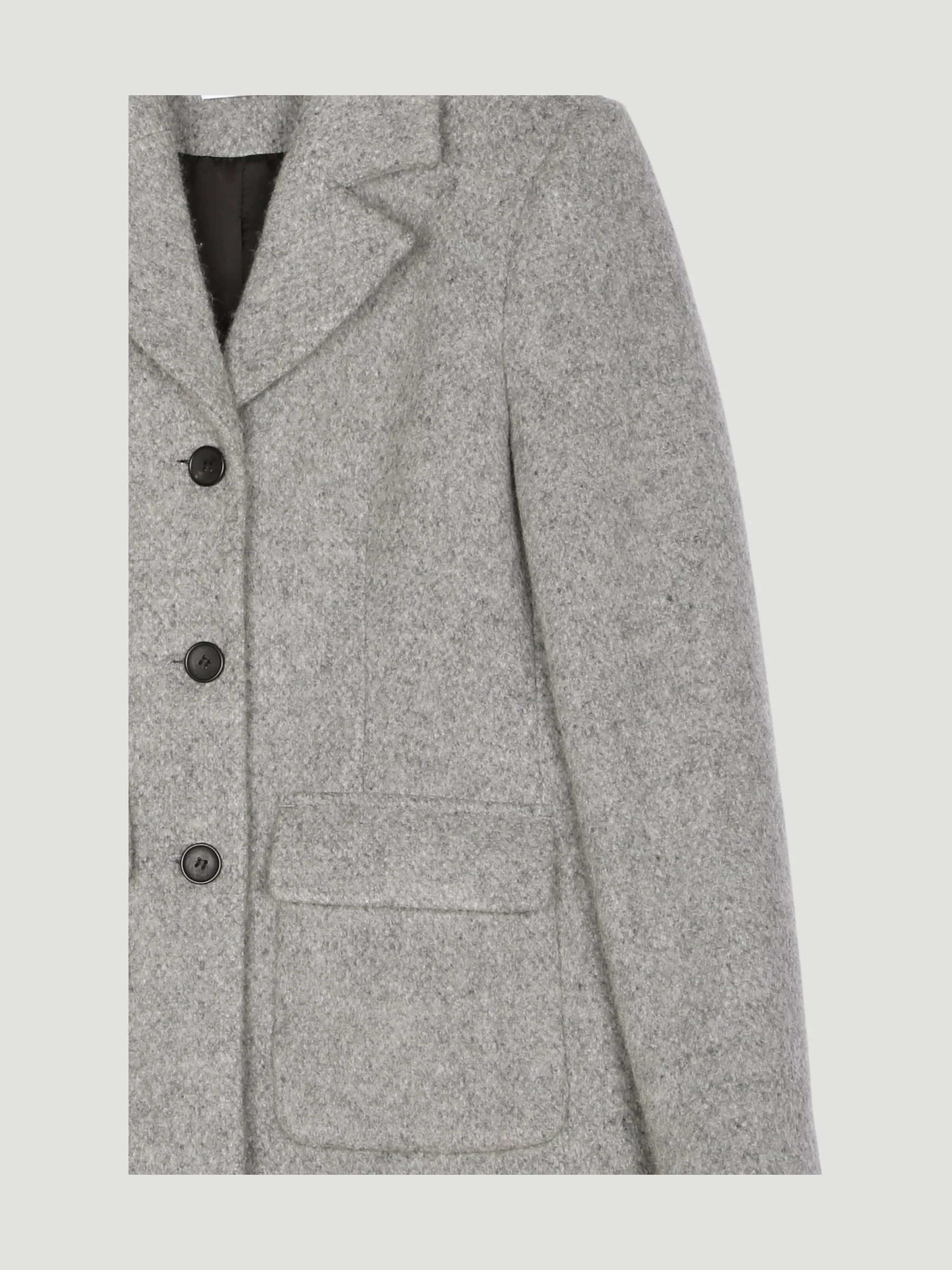 Secondhand Kurzmantel aus reiner Schurwolle - Image 3