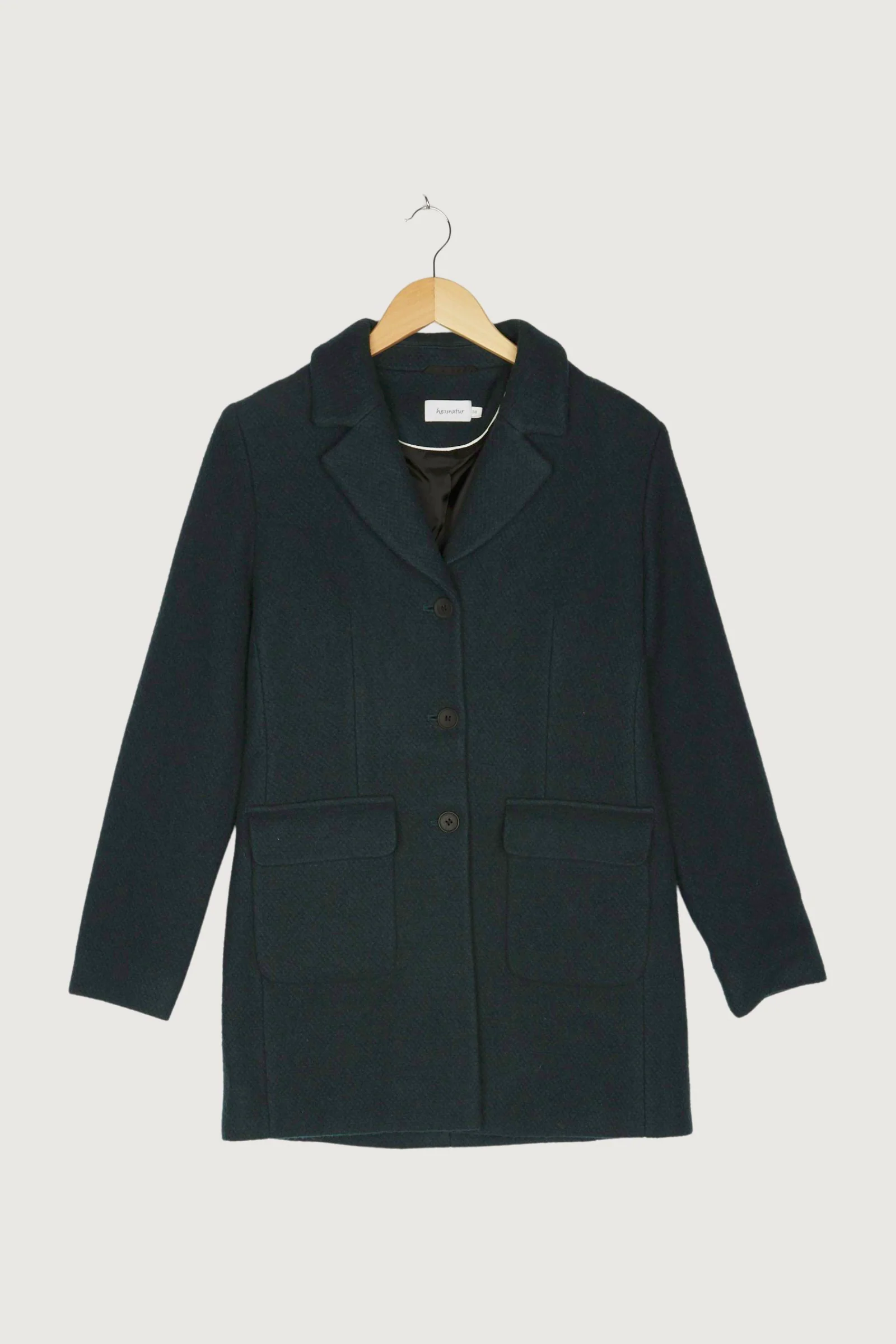 Secondhand Kurzmantel aus reiner Schurwolle - Image 7