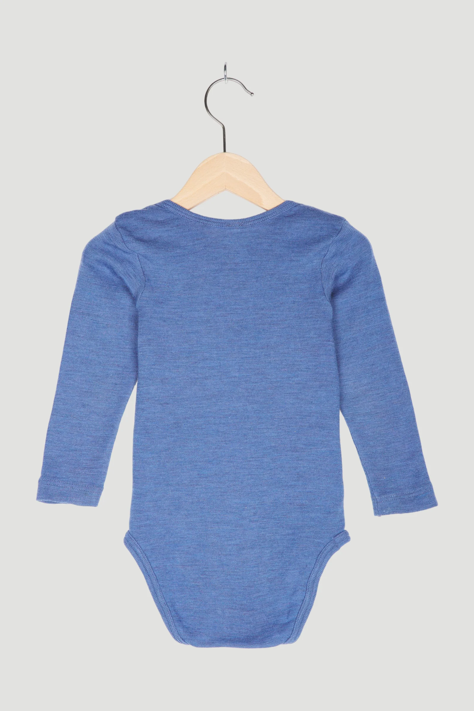 Secondhand Langarm-Body aus reiner Bio-Merinowolle - Image 2