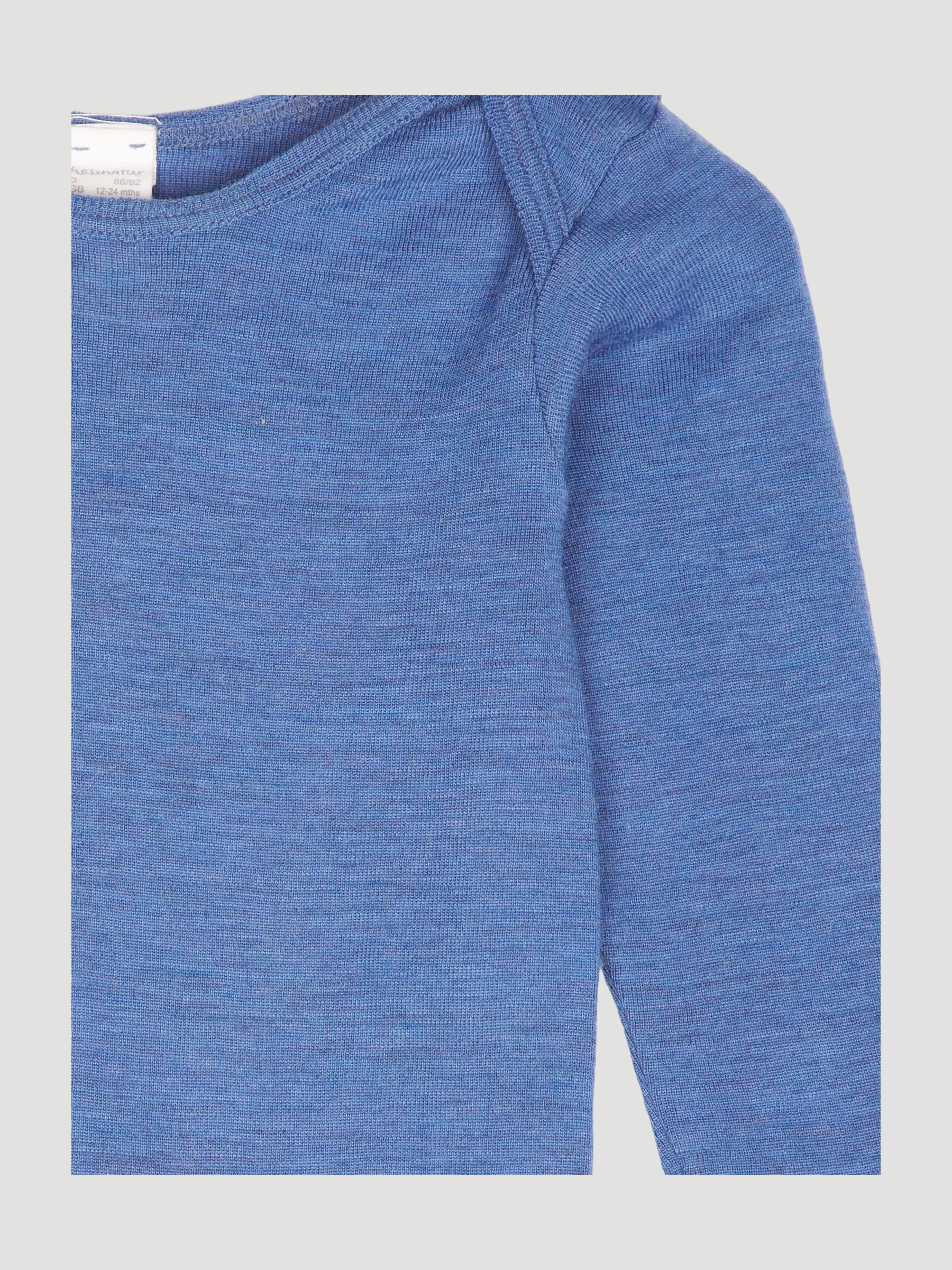 Secondhand Langarm-Body aus reiner Bio-Merinowolle - Image 3