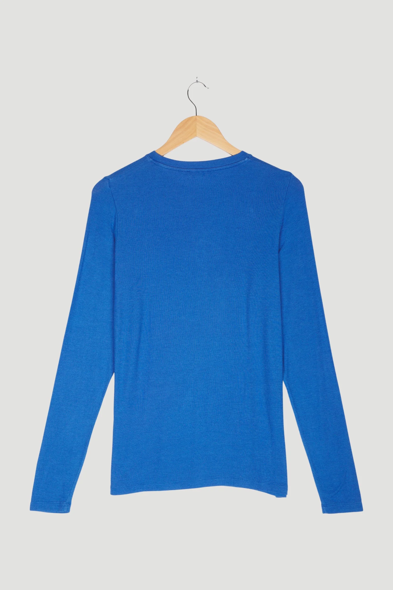 Secondhand Langarm-Shirt aus Modal mit Schurwolle - Image 2